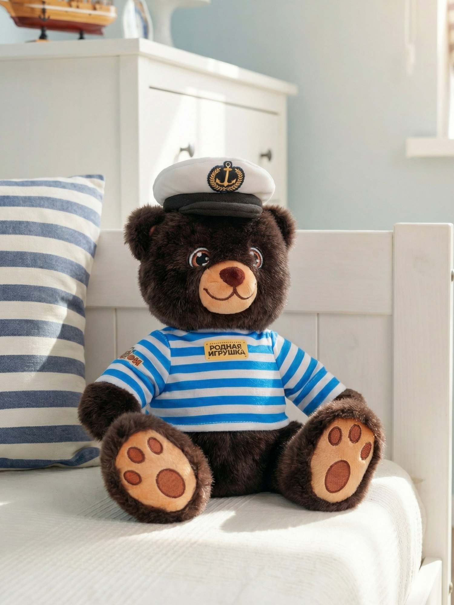 Мягкая игрушка Смолтойс мишка Мишка-моряк - фото 1