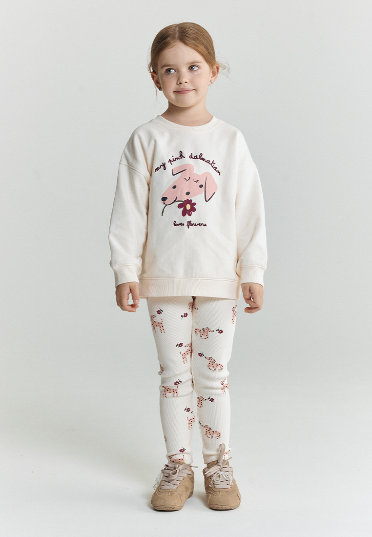 Леггинсы artie W25M10BR-1437D/Молочный - фото 2