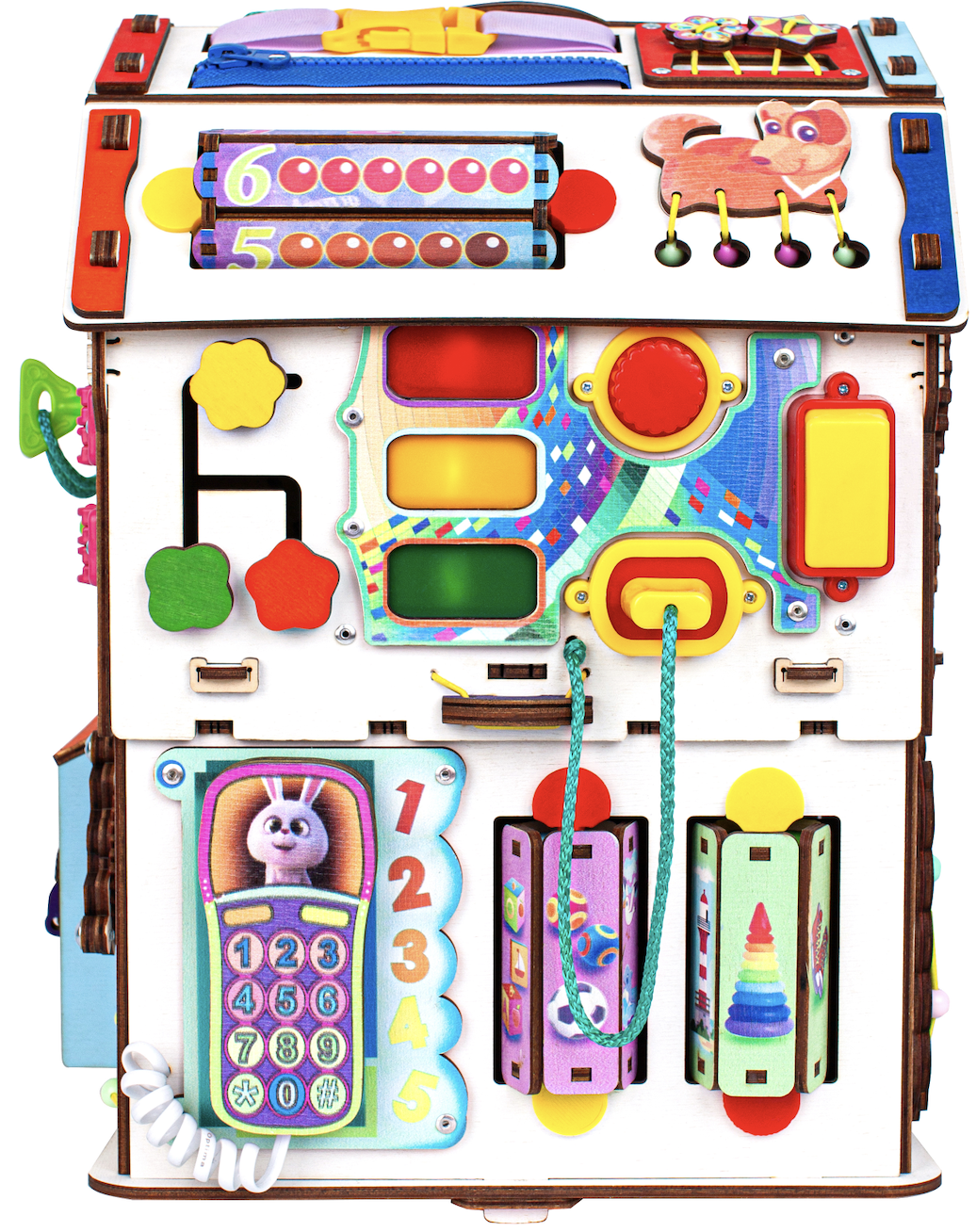 Игрушка Jolly Kids бизиборд - фото 9
