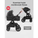 Коляска 2в1 Happy Baby MOMMER PRO черный
