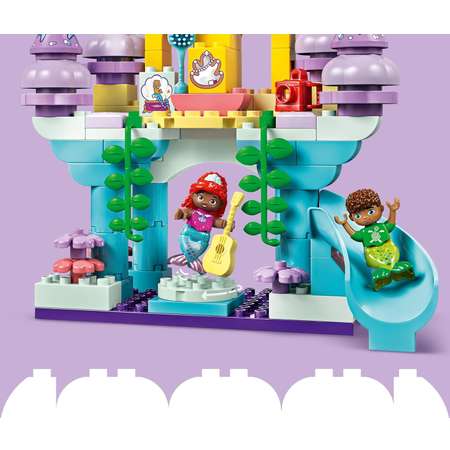 Конструктор LEGO DUPLO Ариэль блочный
