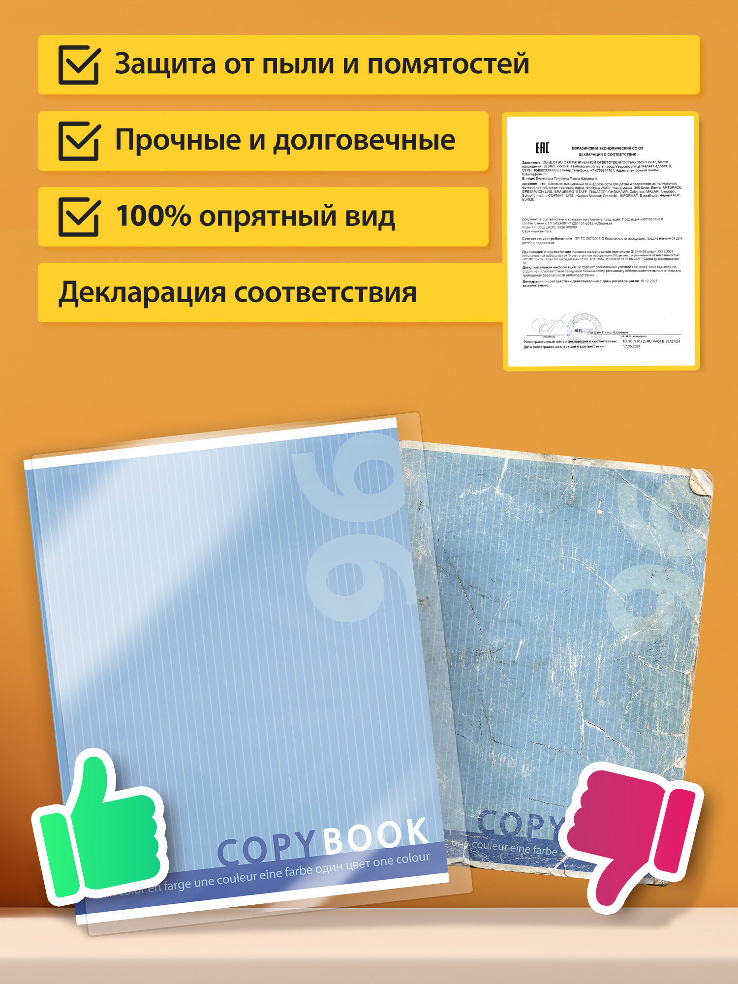 Обложка Пифагор 11 шт. - фото 5