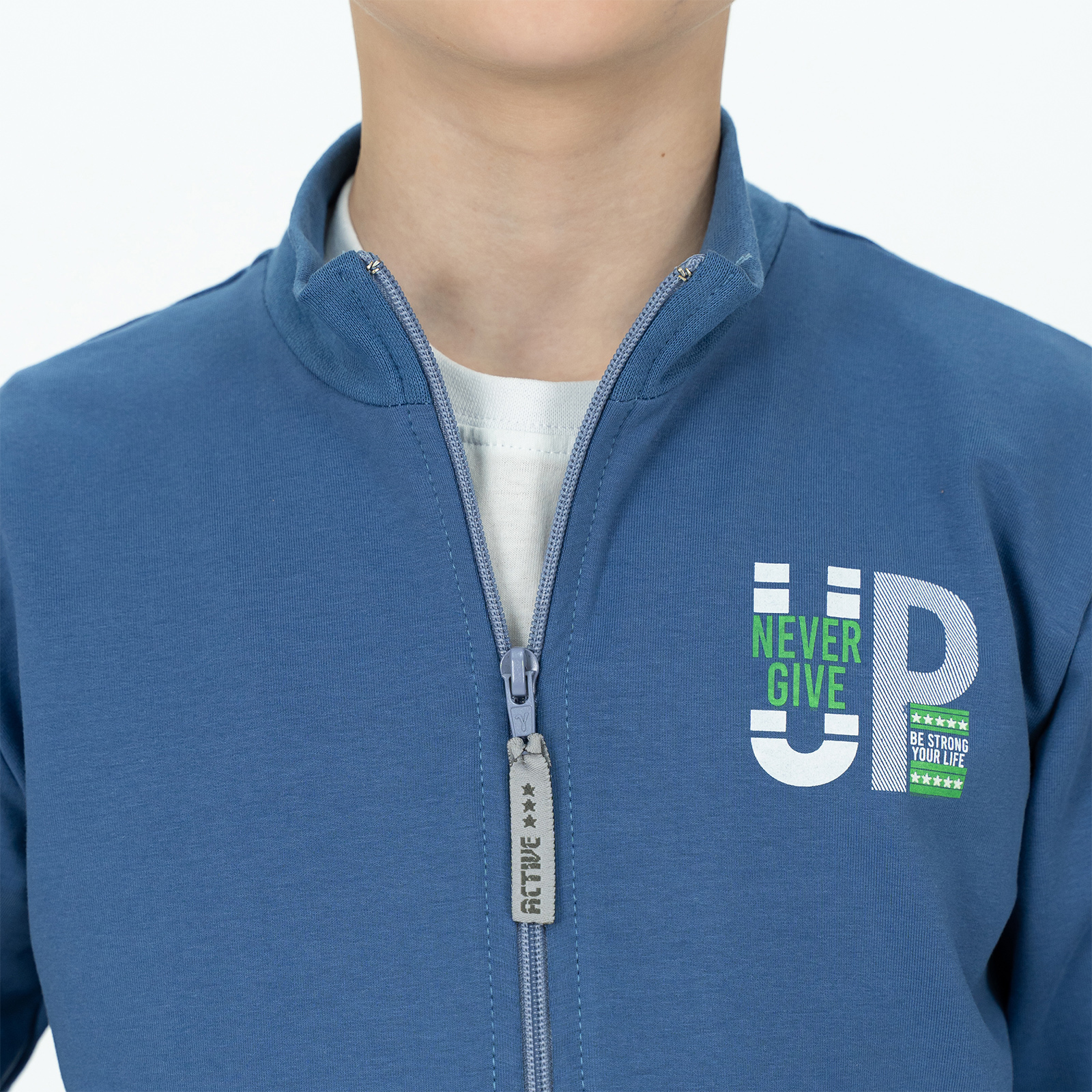 Спортивный костюм ULTRA 7062п-Ул джинс не сдавайся - фото 6