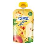 Пюре Бабушкино лукошко Яблоко-груша-персик с 5 мес 90 г