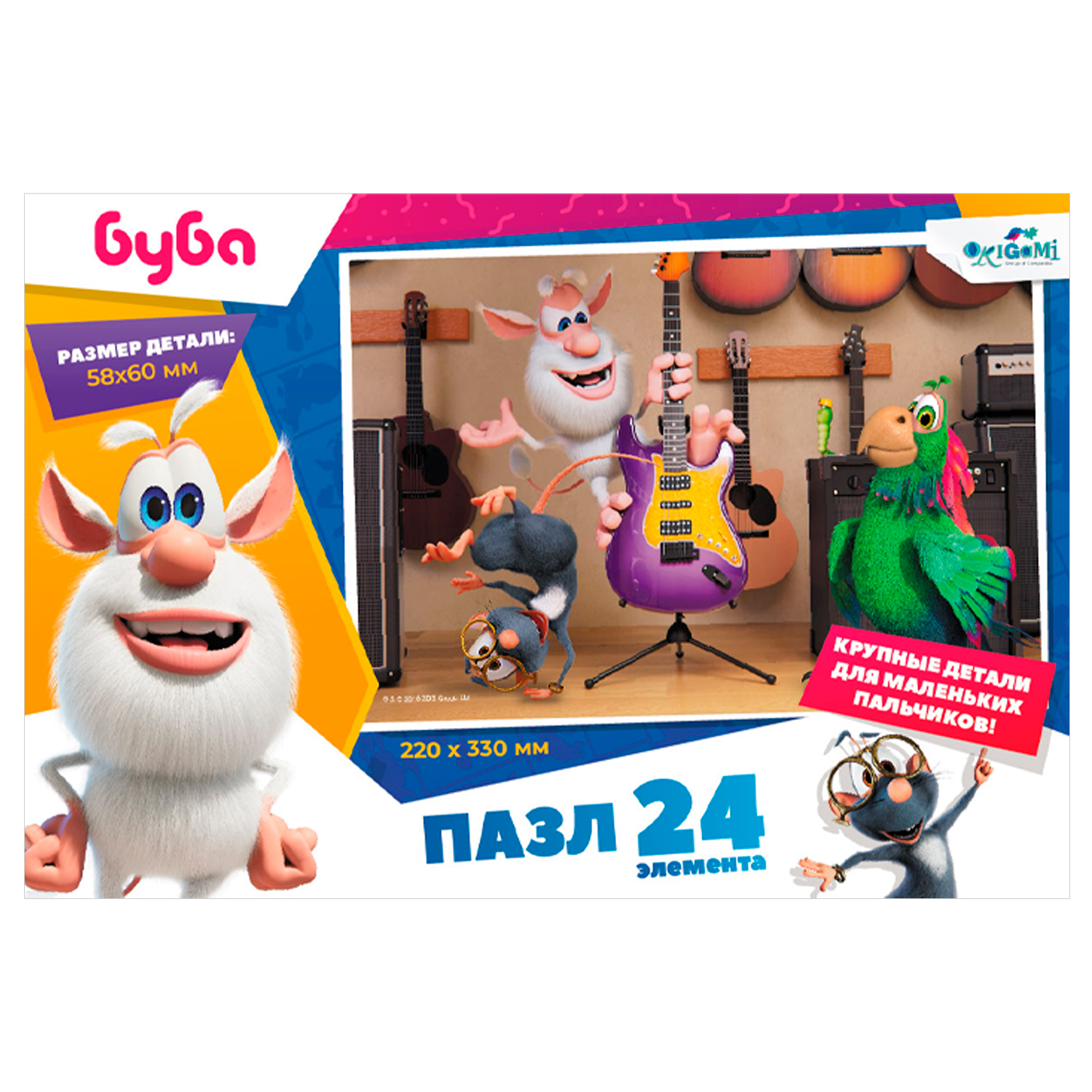 Пазл ORIGAMI Буба классический в ассортименте - фото 4