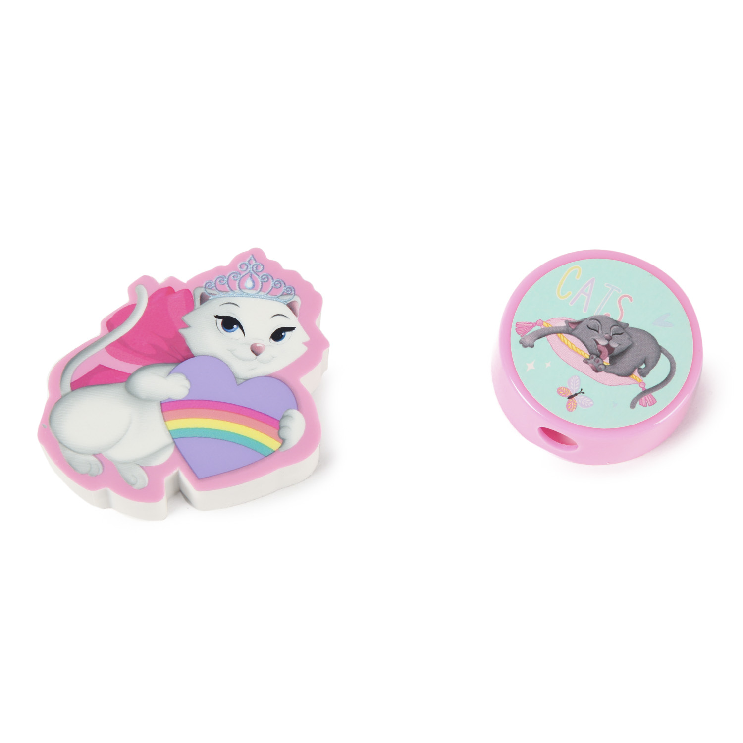 Набор канцелярский Erhaft Кошечки 7 предм. - фото 6