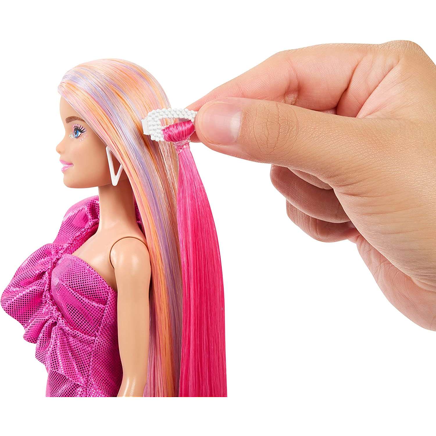 Кукла модельная Barbie Hair Play Кошка HKT96 - фото 5