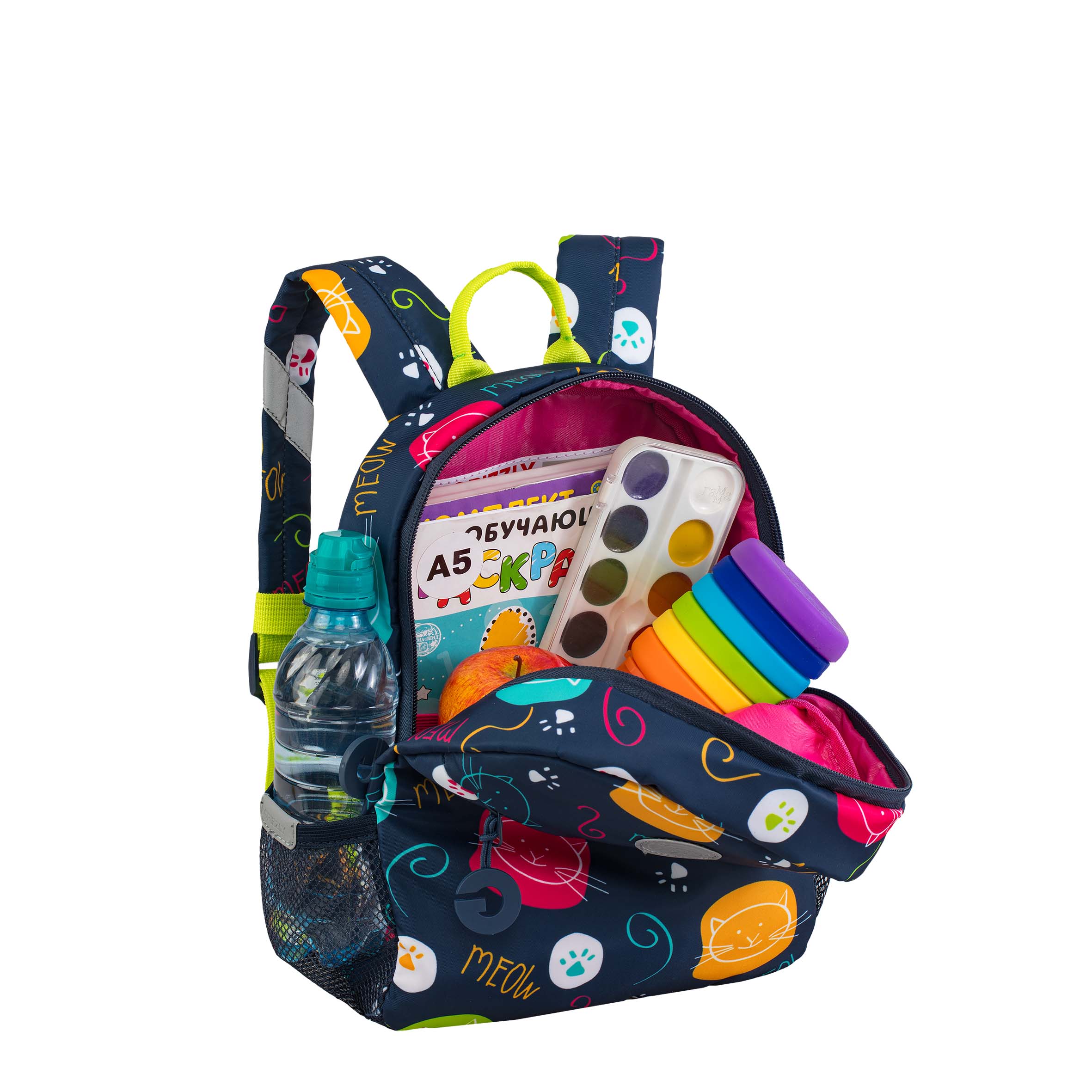 Рюкзак дошкольный Grizzly Мяу - фото 5