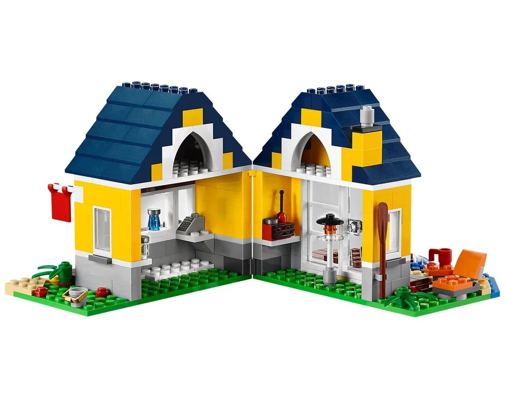 Изображение товара Конструктор LEGO Creator Домик на пляже 286 деталей, коллекционный набор Изображение товара Конструктор LEGO Creator Домик на пляже 286 деталей, коллекционный набор