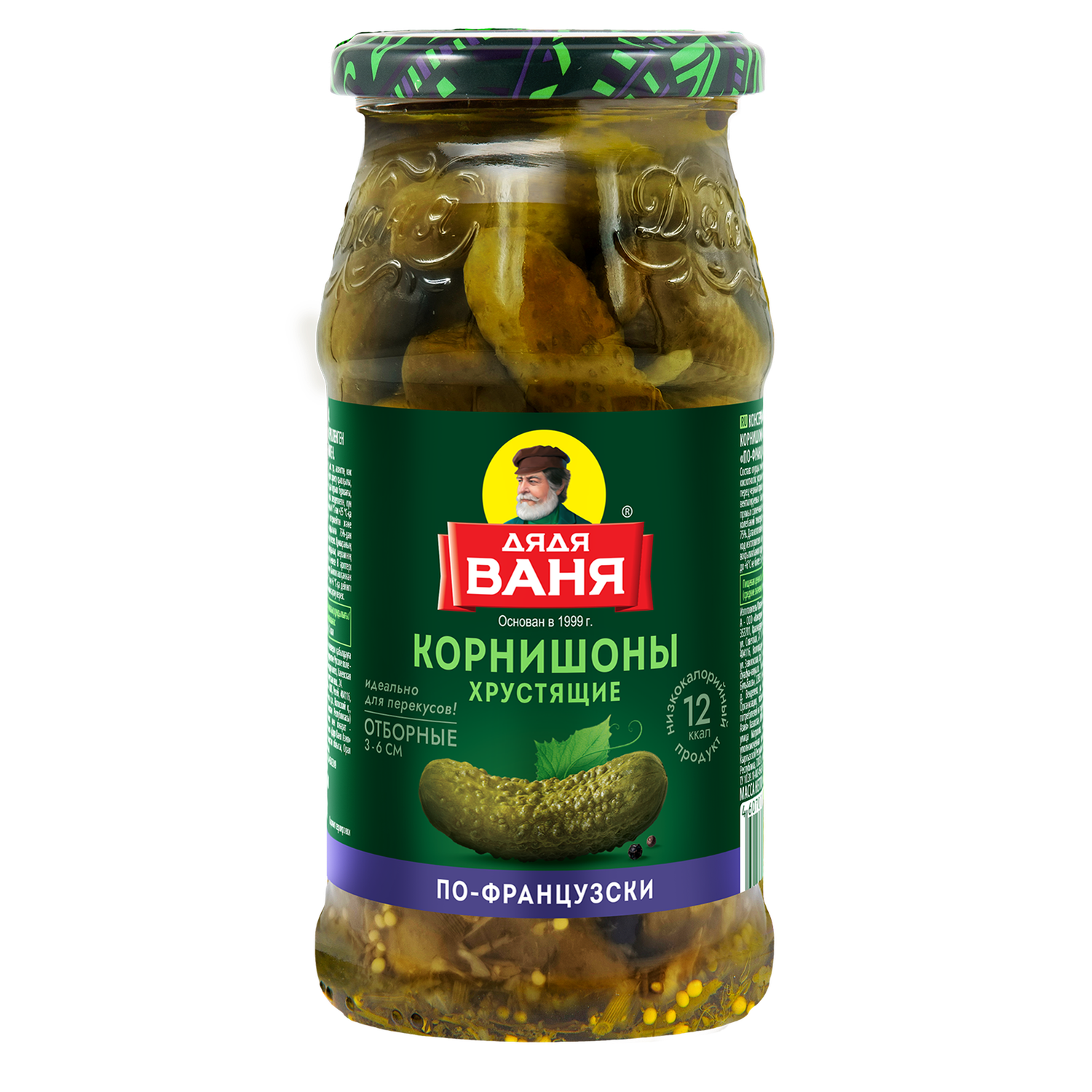 Корнишоны Дядя Ваня по-французски 460г - фото 1