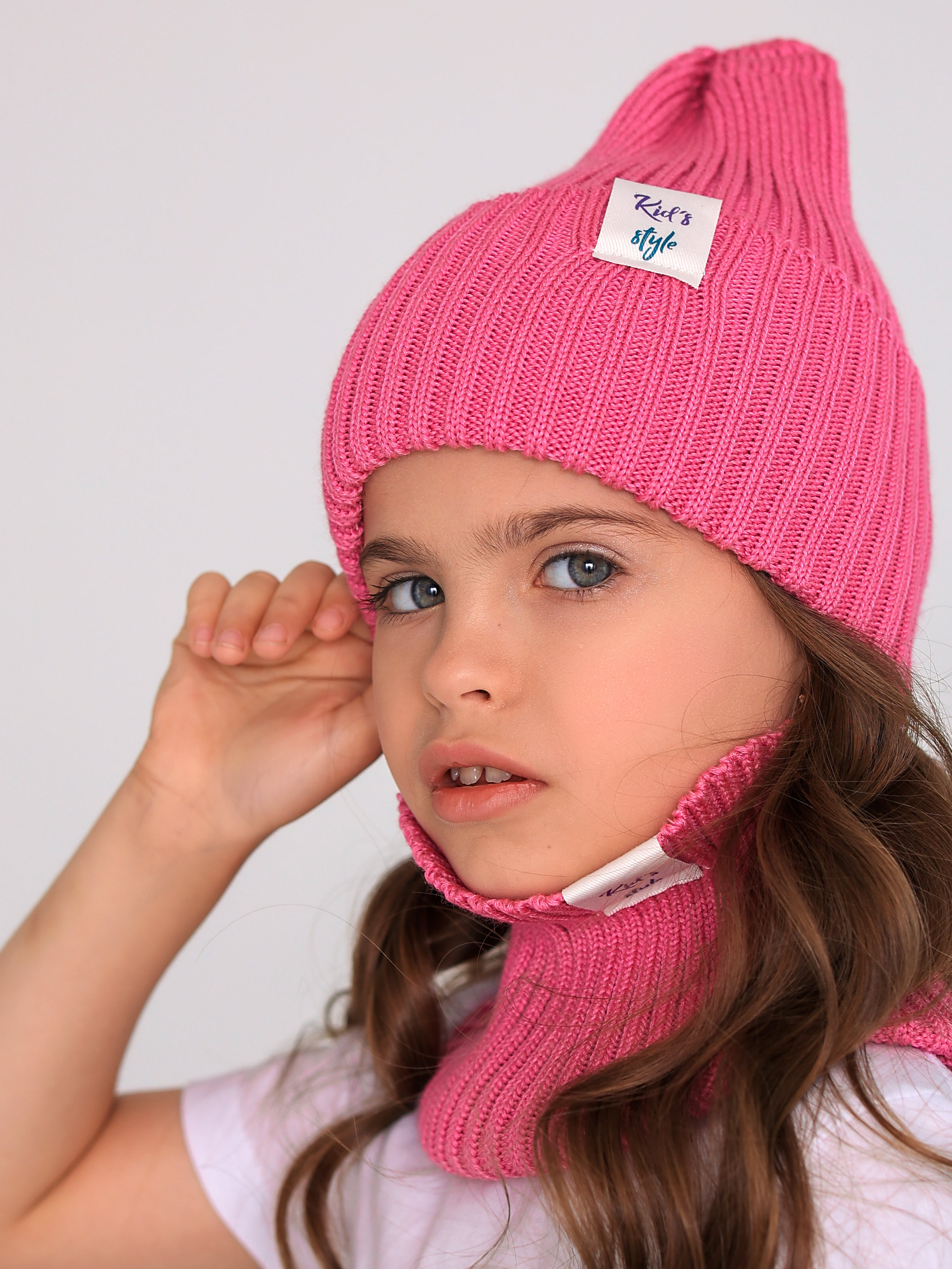 Шапка и снуд Nella Vitta NV20-Комплект/камелия - фото 1