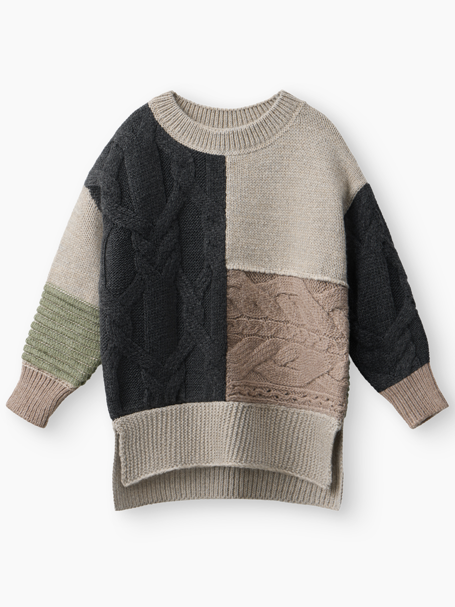 Свитер Happy Baby 88610-1_grey-beige - фото 1