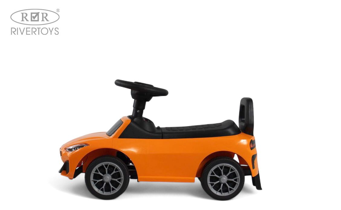 Каталка RIVERTOYS Z004ZZ-B-ORANGE оранжевый - фото 3