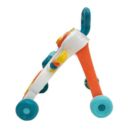 Игровой центр-ходунок 2 в 1 EVERFLO Первые шаги синий HS0405231