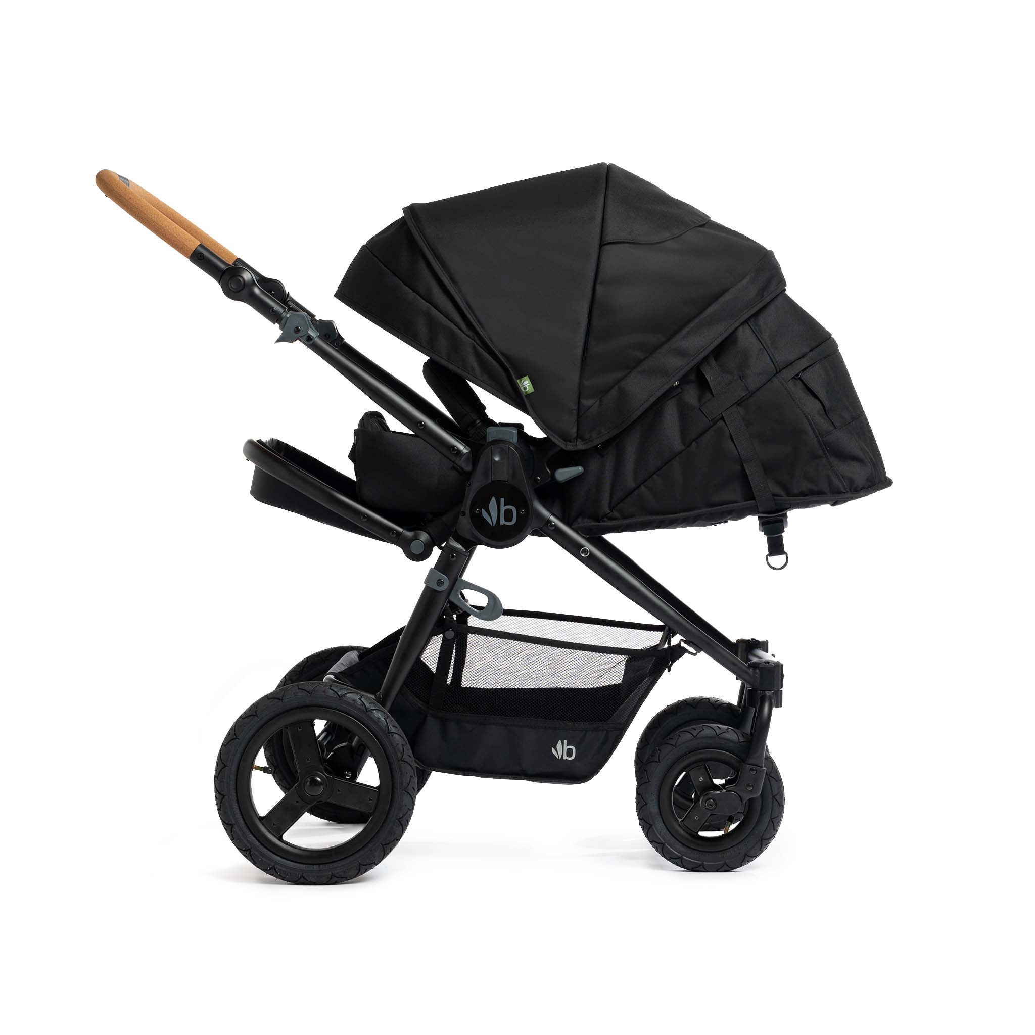Коляска прогулочная Bumbleride Era 2025 / Matte Black - фото 11