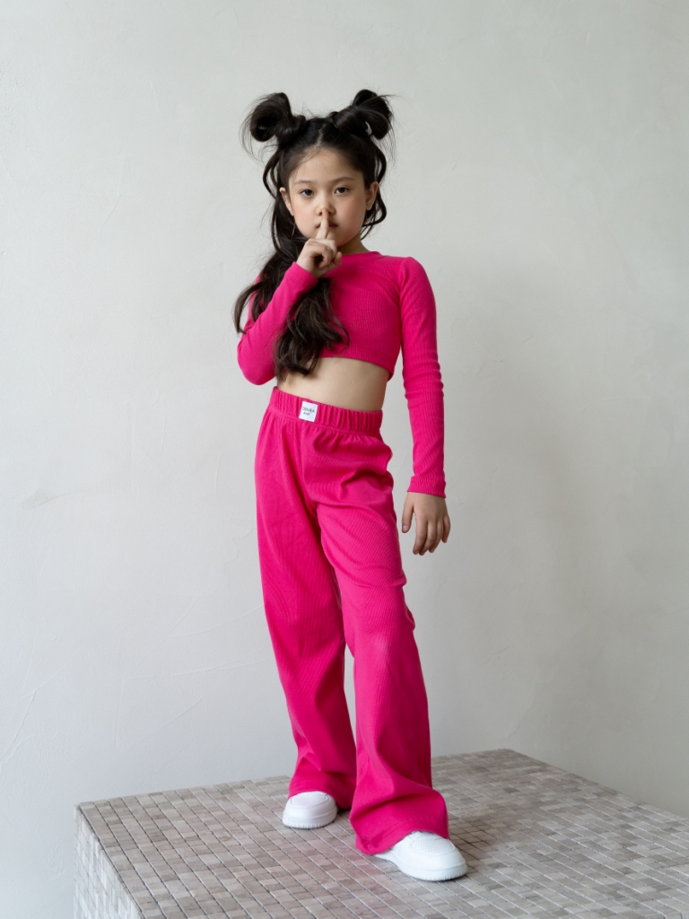 Топ и брюки Crimea Baby Milu/fuchsia - фото 7