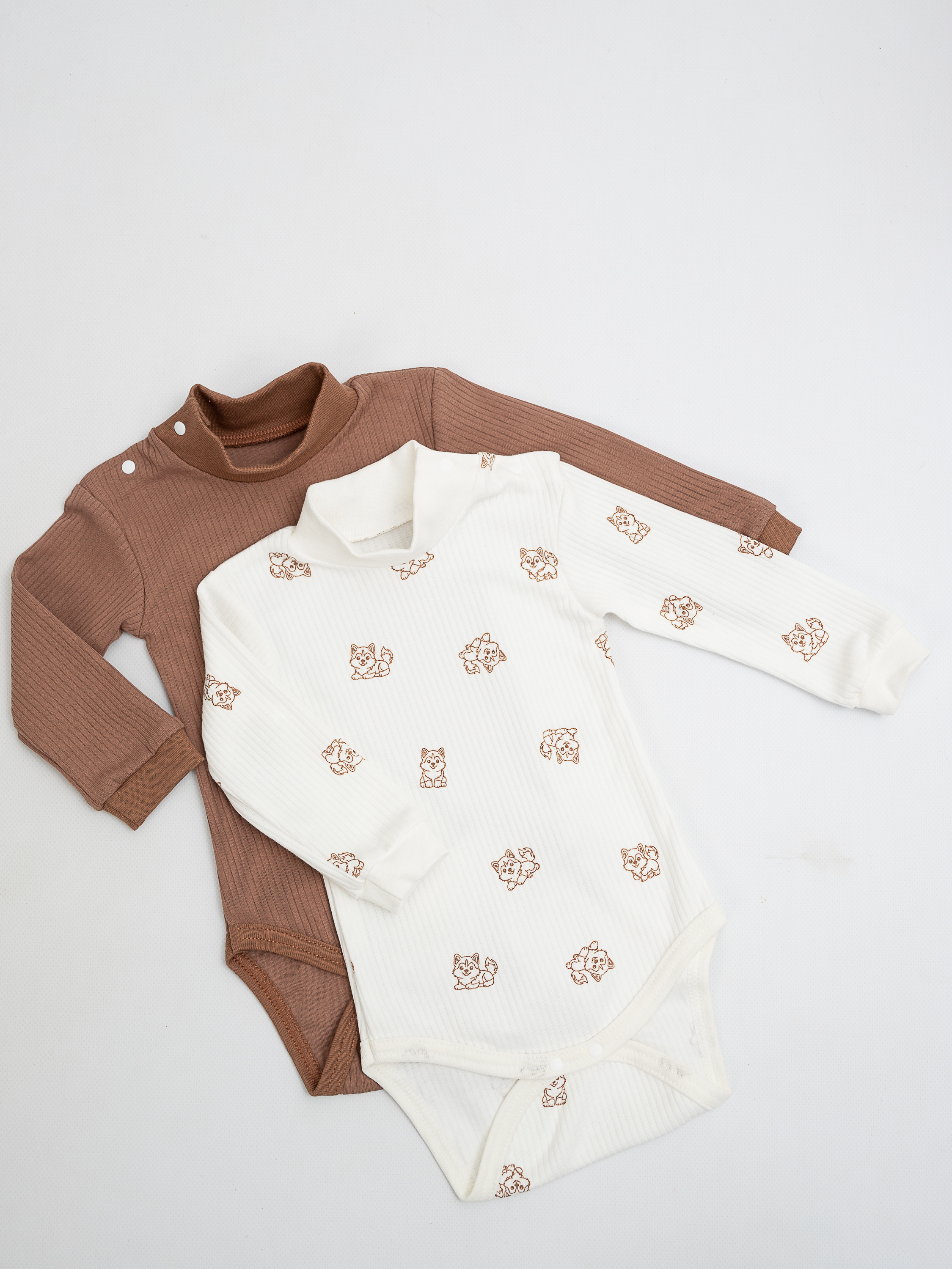 Боди-водолазка 2шт IVANOVO KIDS БВ-017-2 - фото 1