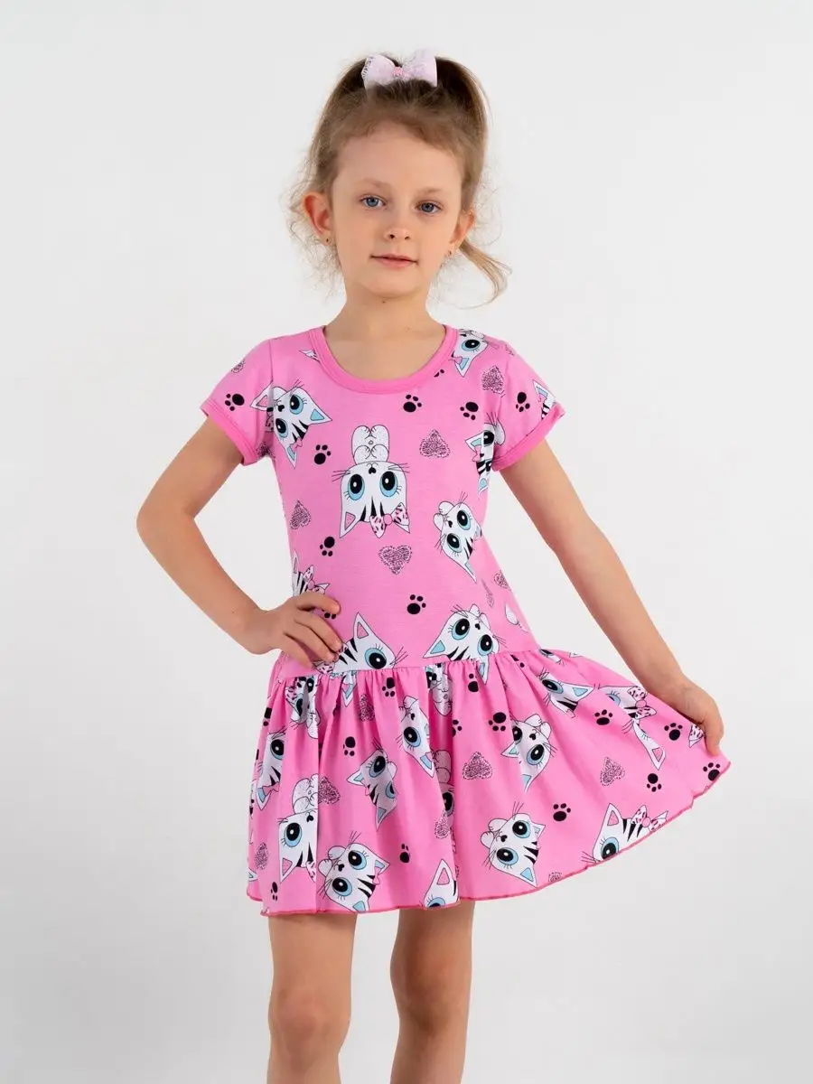 Платье DANKIDS Платье Котята - фото 1