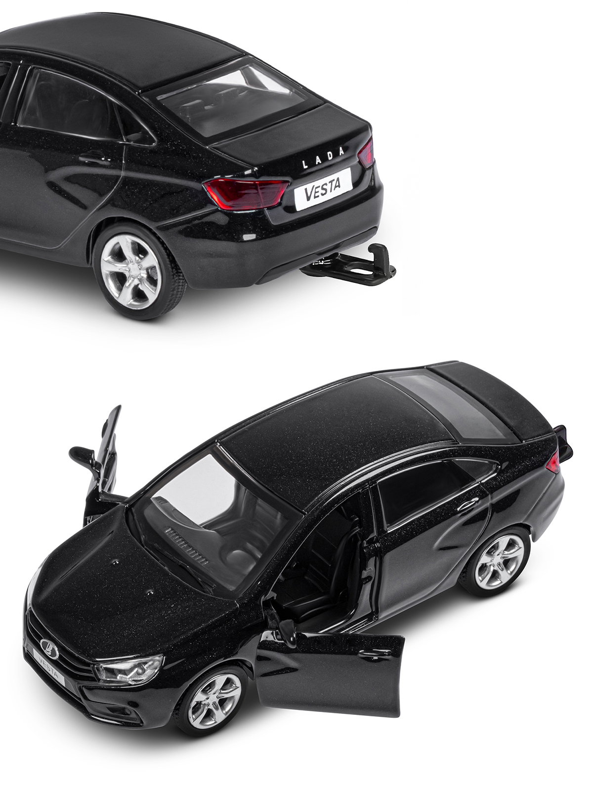 Автомобиль АВТОпанорама LADA Vesta 1:43 JB1251618 - фото 11