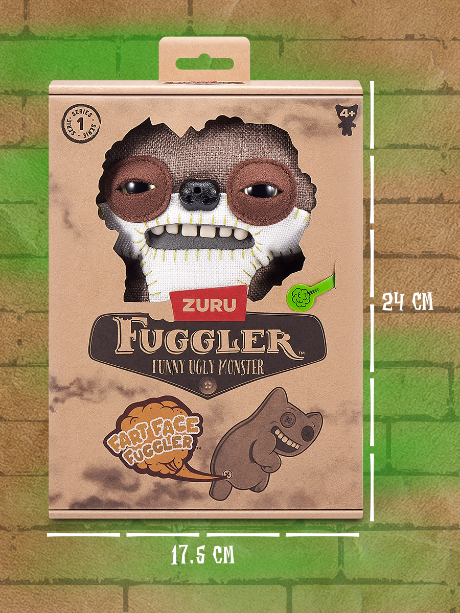 Мягкая игрушка FUGGLER Хитрый Лис Пукающие хулиганы 24 см - фото 3