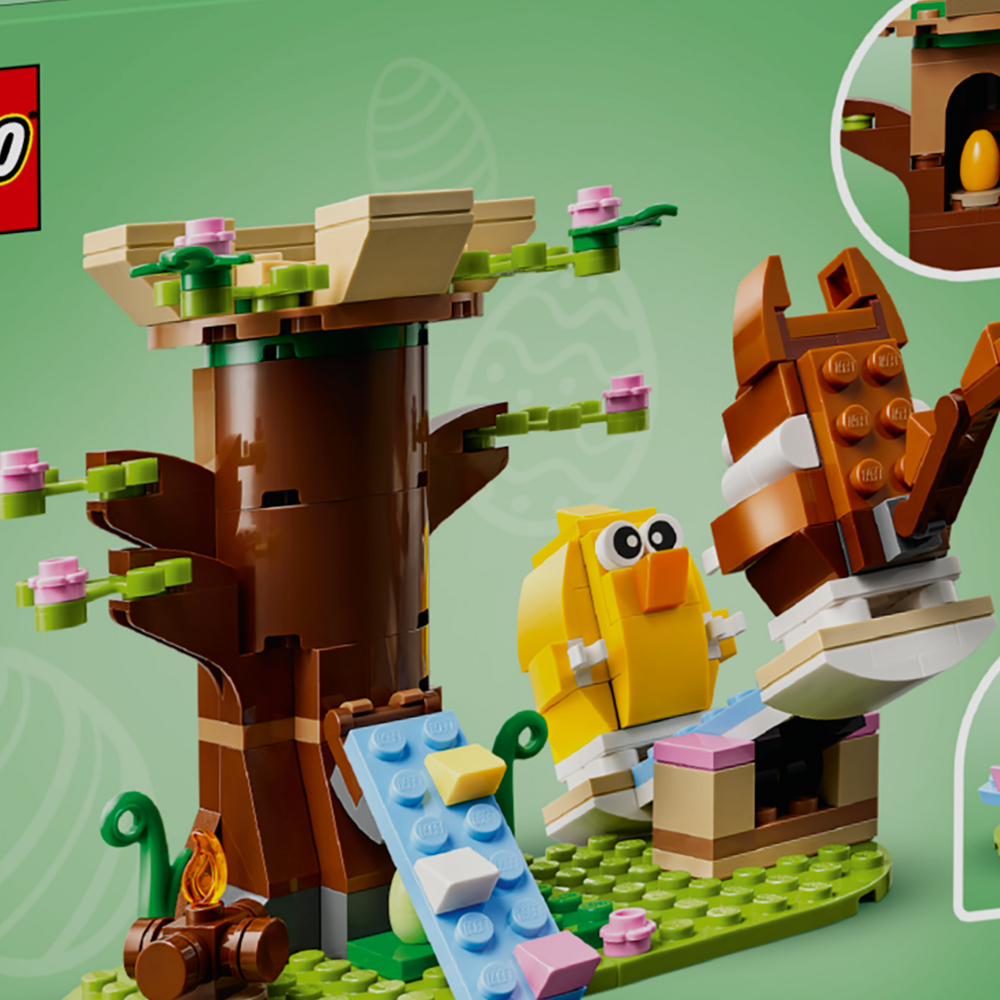 Конструктор LEGO BrickHeadz Весенняя площадка для животных 172 дет. - фото 3