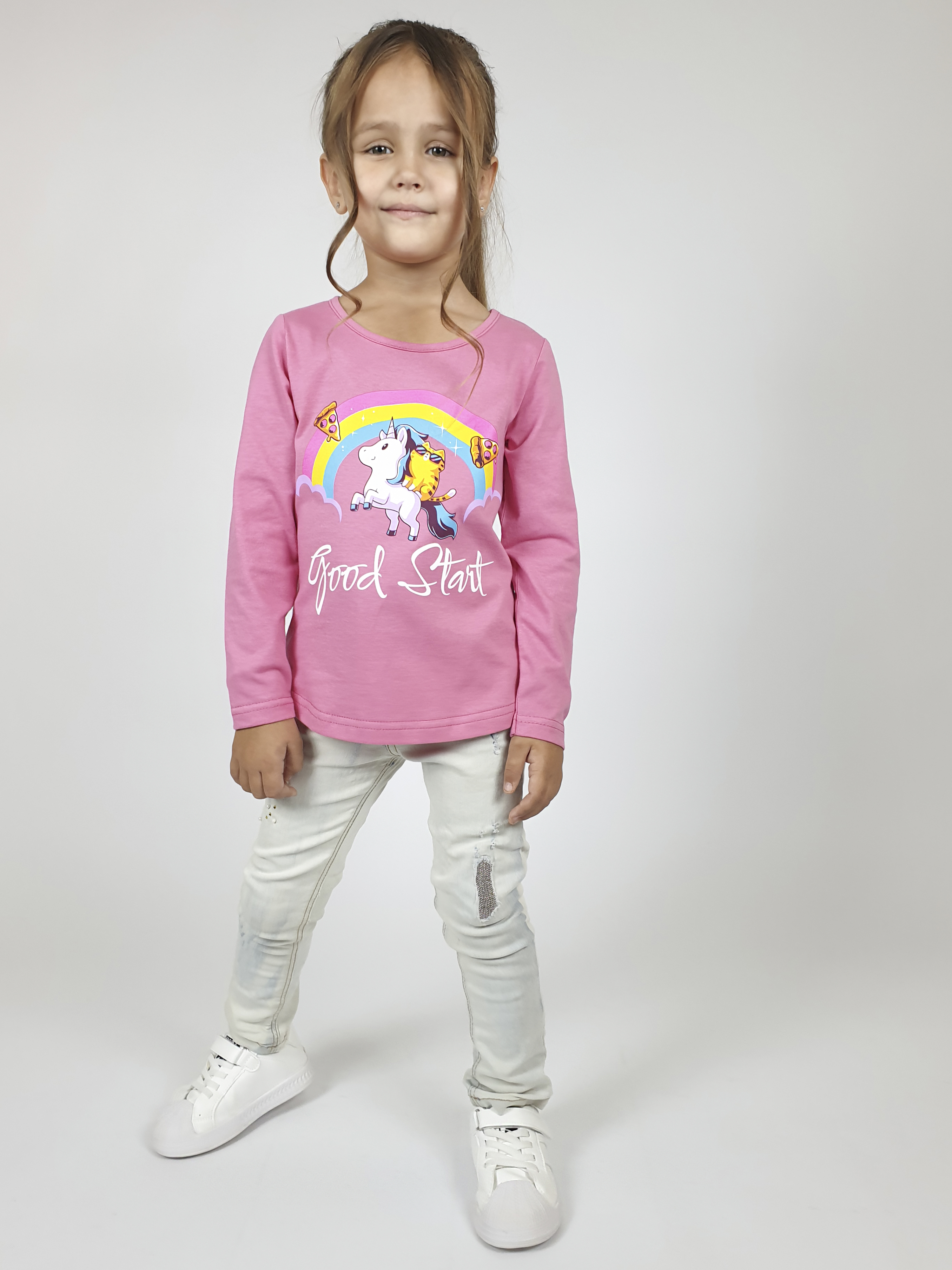 Лонгслив Luneva 16-149-4. - фото 1