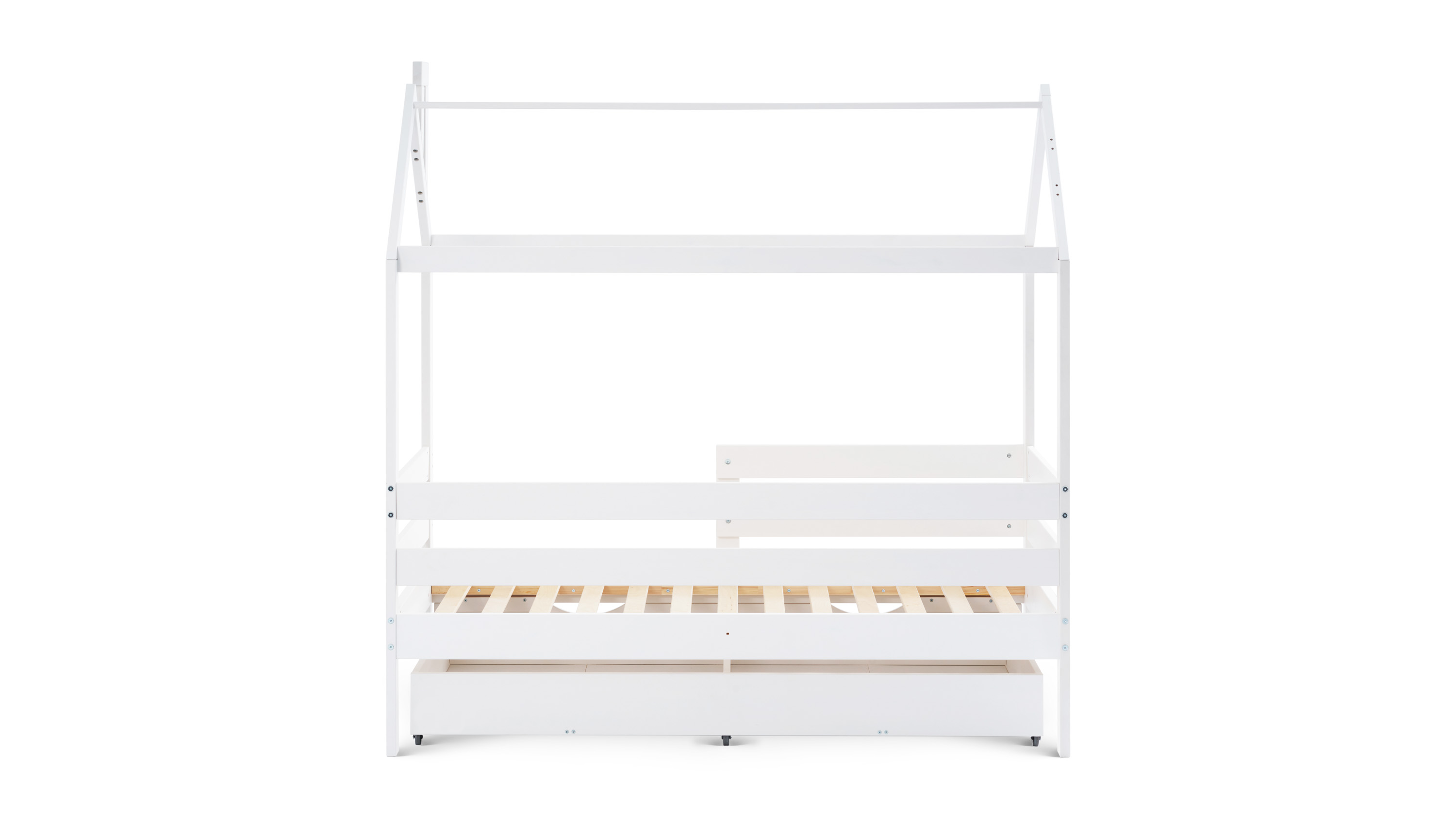 Кровать односпальная IKEA Ош (белый) - фото 10