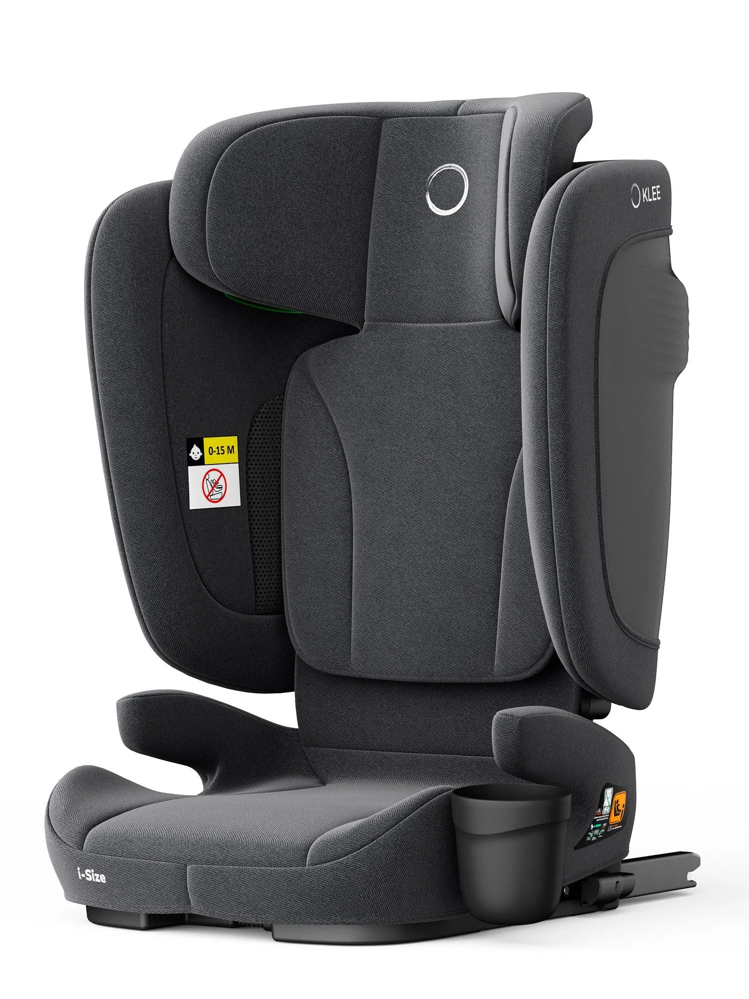 Автокресло KLEE Flexx i-Size Isofix 2/3 (15-36 кг) серый - фото 1