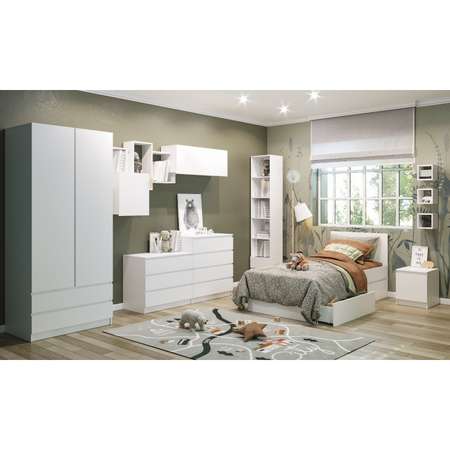 Комод Sima-Land с 4-мя ящиками Мадера 800х420х1000 Белый