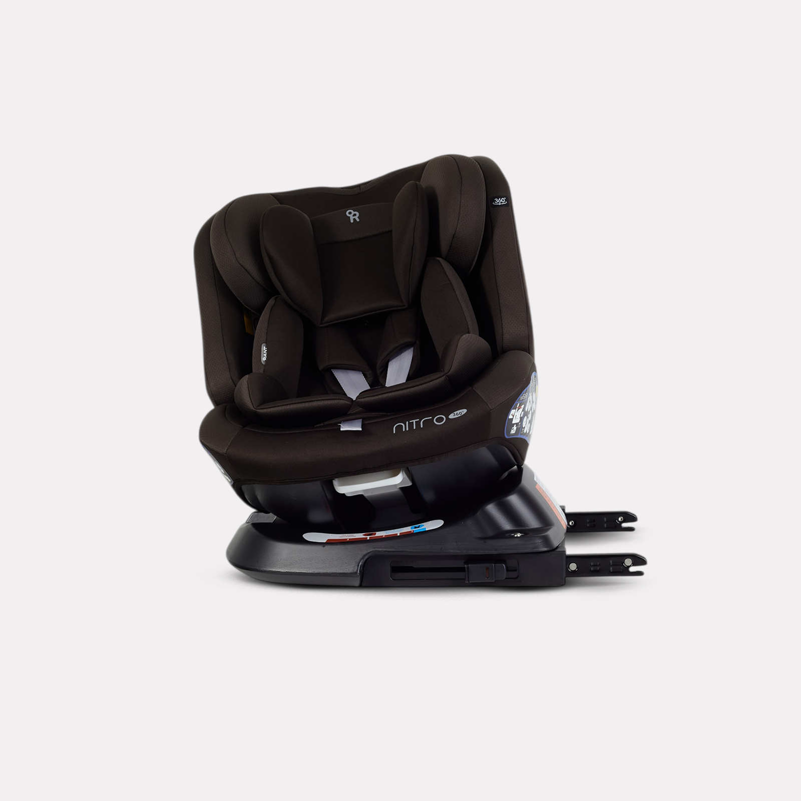Автокресло Rant Nitro Isofix 0+/1/2/3 (0-36 кг) коричневый - фото 4