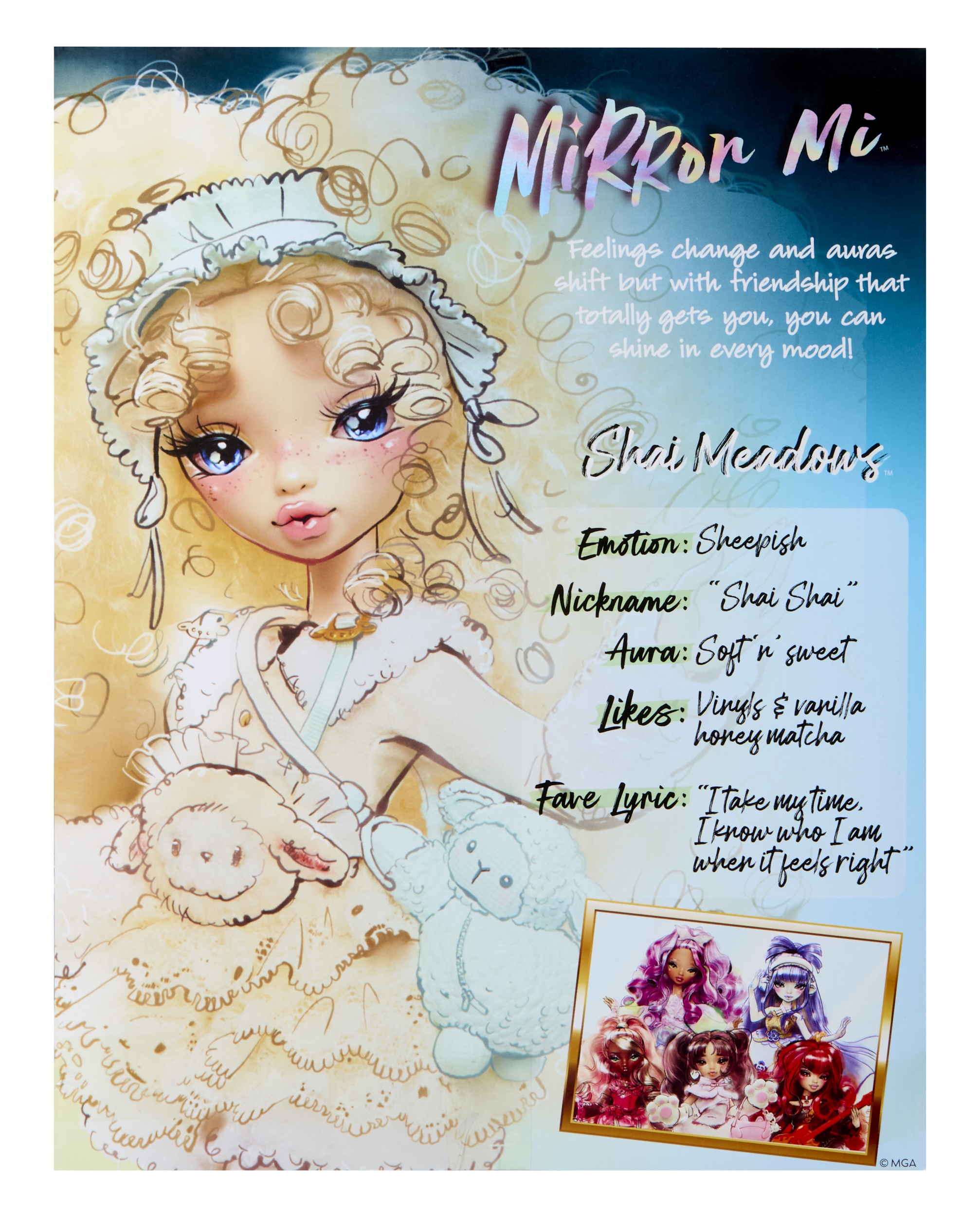 Кукла модельная MirrorMi Shai Meadows 255246 - фото 12
