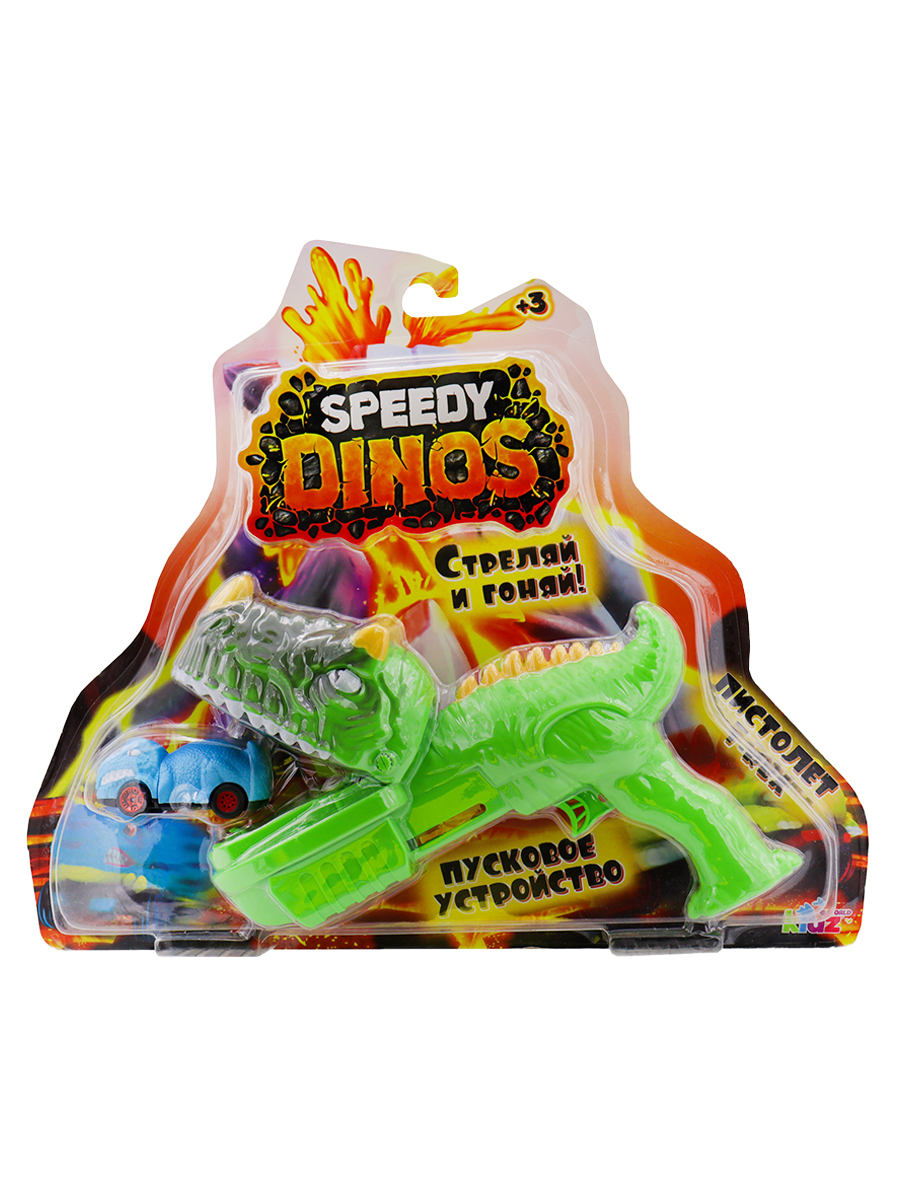 Игровой набор Speedy Dinos скоростные динозавры K02SPD003-2 - фото 3