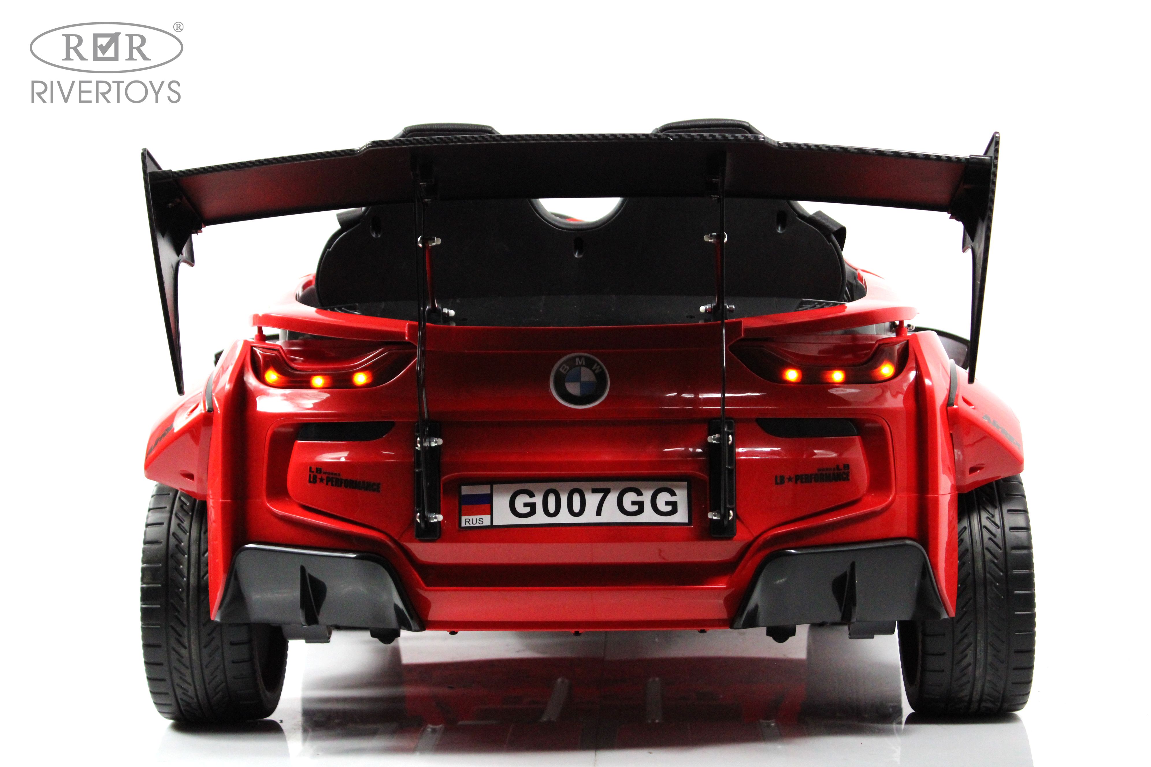 Электромобиль RIVERTOYS BMW G007GG-RED С пультом ДУ - фото 22