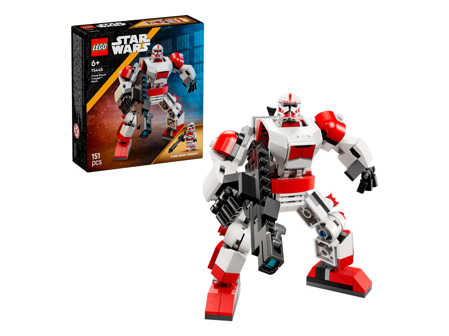 Конструктор LEGO Star Wars Робот клона-штурмовика 75448 151 дет. - фото 1