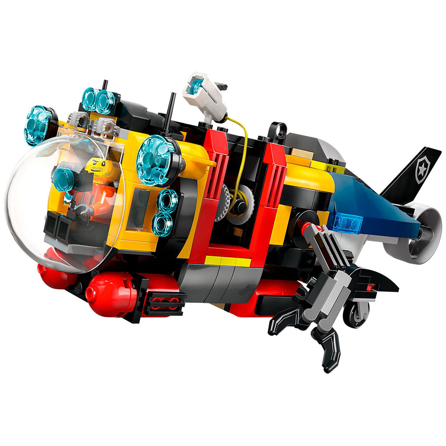 Конструктор LEGO City Вертолёт,пожарная машина,лодка блочный - фото 6