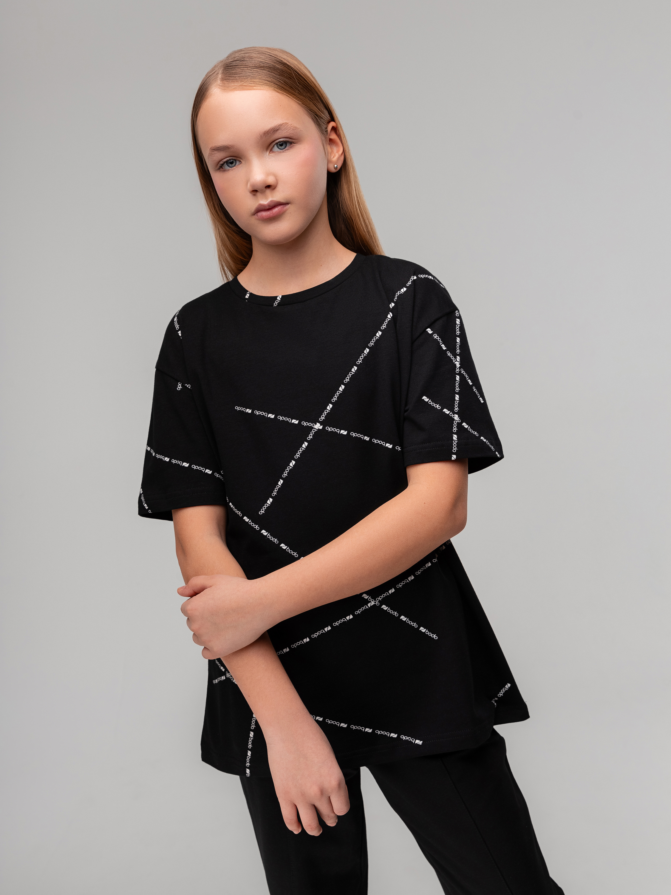 Футболка Bodo 36-45MU_черный - фото 2