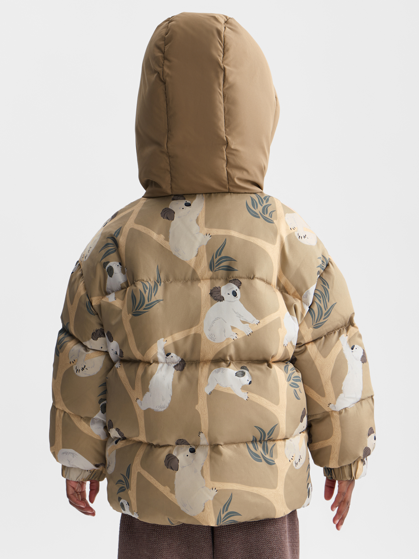 Пуховик Happy Baby 89109-1_dark-brown - фото 2