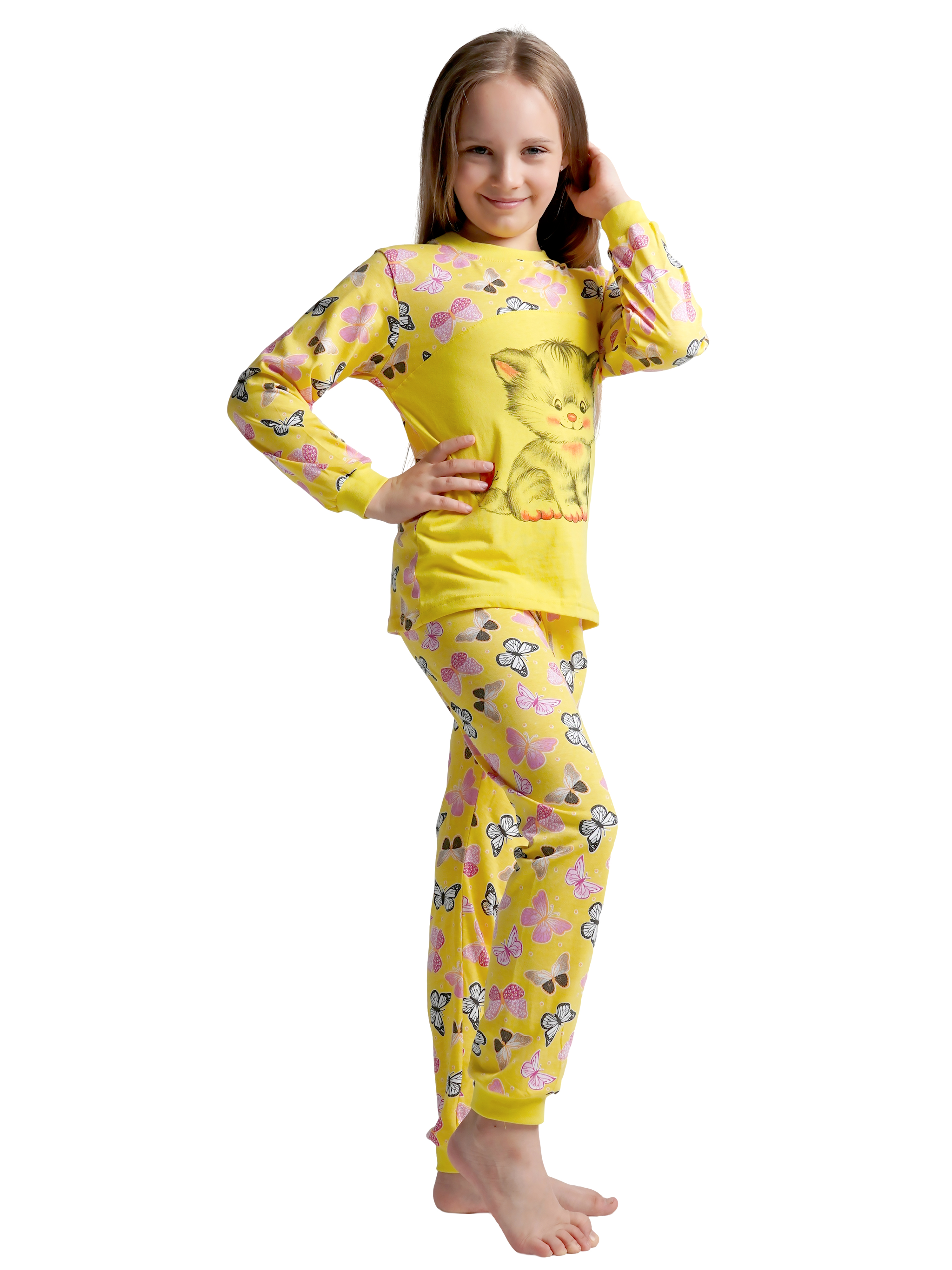 Пижама ДО-Детская Одежда 0025К/желтый - фото 10