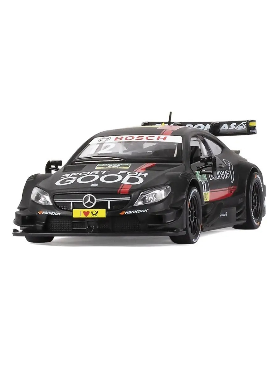 Автомобиль АВТОпанорама Mercedes AMG C 63 DTM 1:32 JB1200187 - фото 5