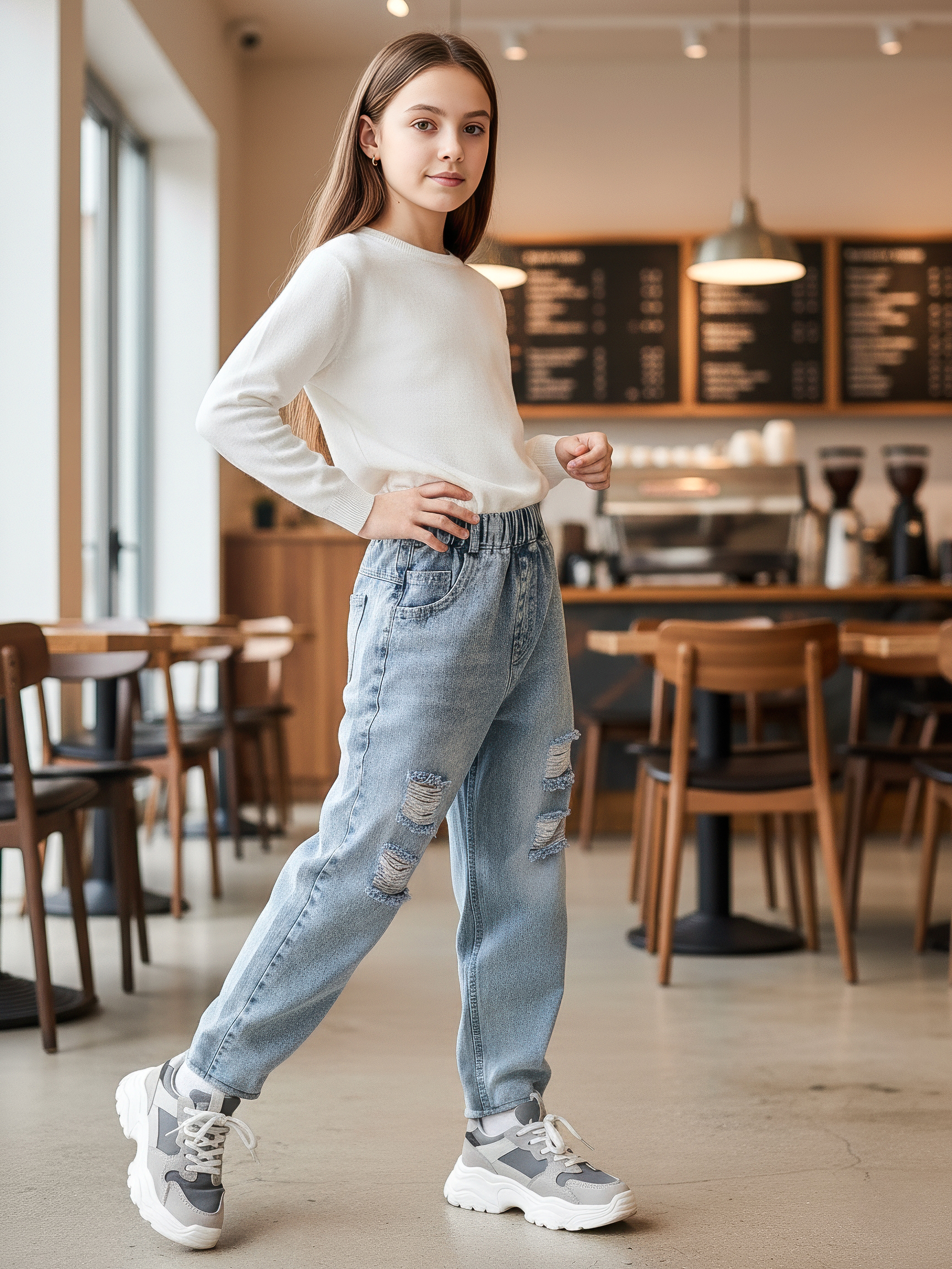 Джинсы СИНИЙ МИР WUD18325A-G39 - фото 2