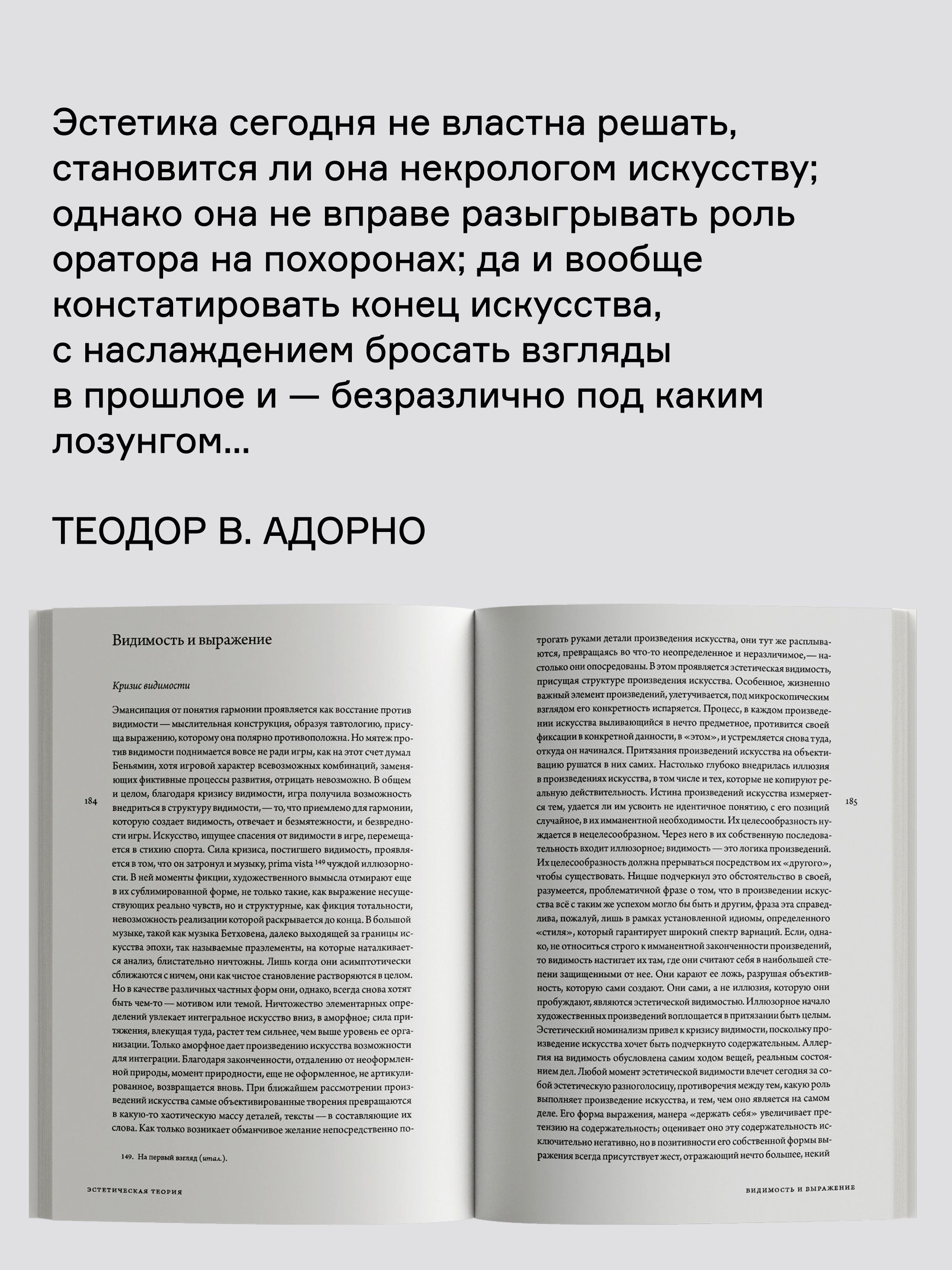 Книга Ad Marginem Эстетическая теория - фото 6
