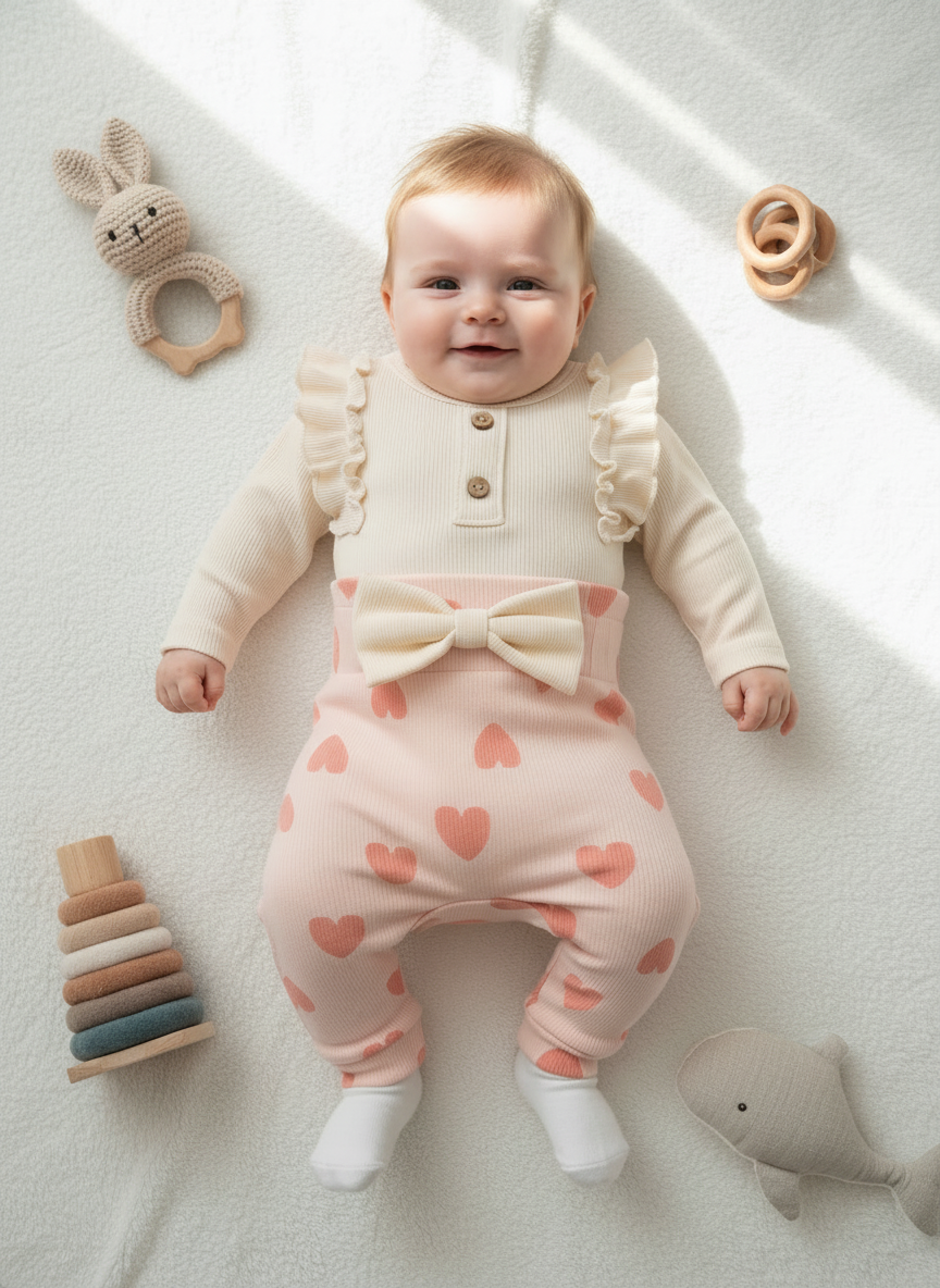 Боди и штанишки YOULALA 6943400104 - фото 1