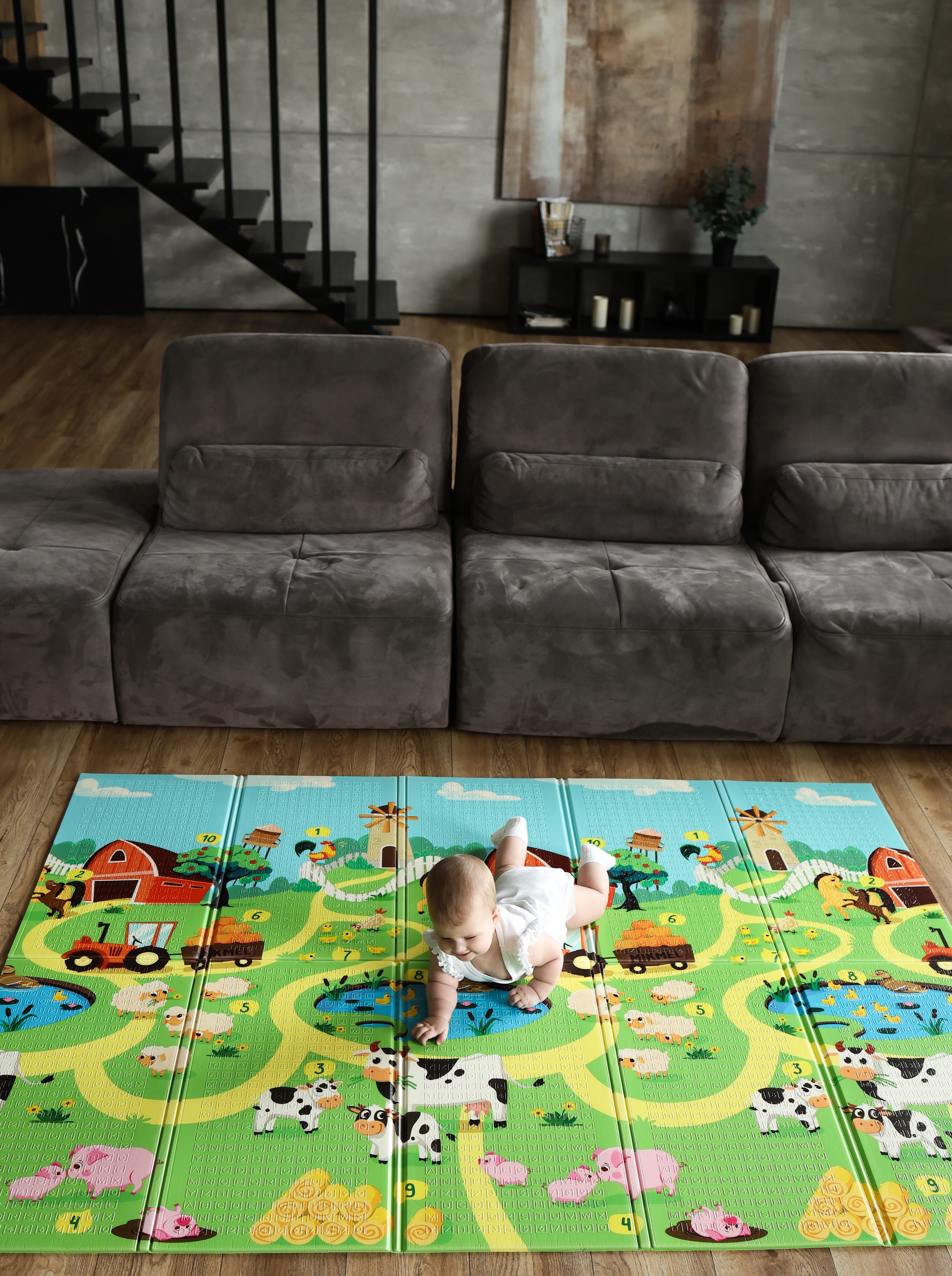 Детский складной коврик MIKMEL 150 x 200 см - фото 15