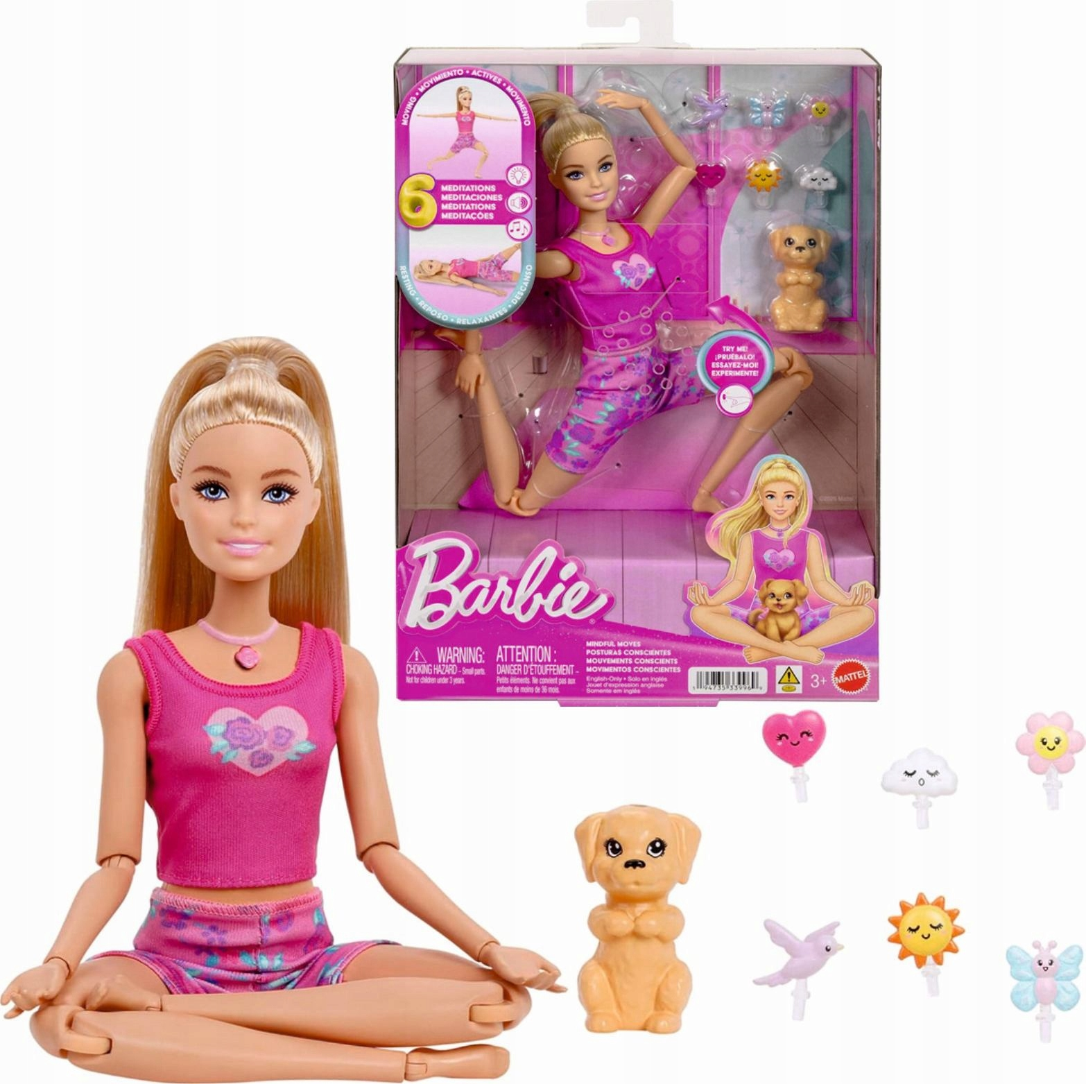 Кукла модельная Barbie Со звуком JJN53 - фото 1
