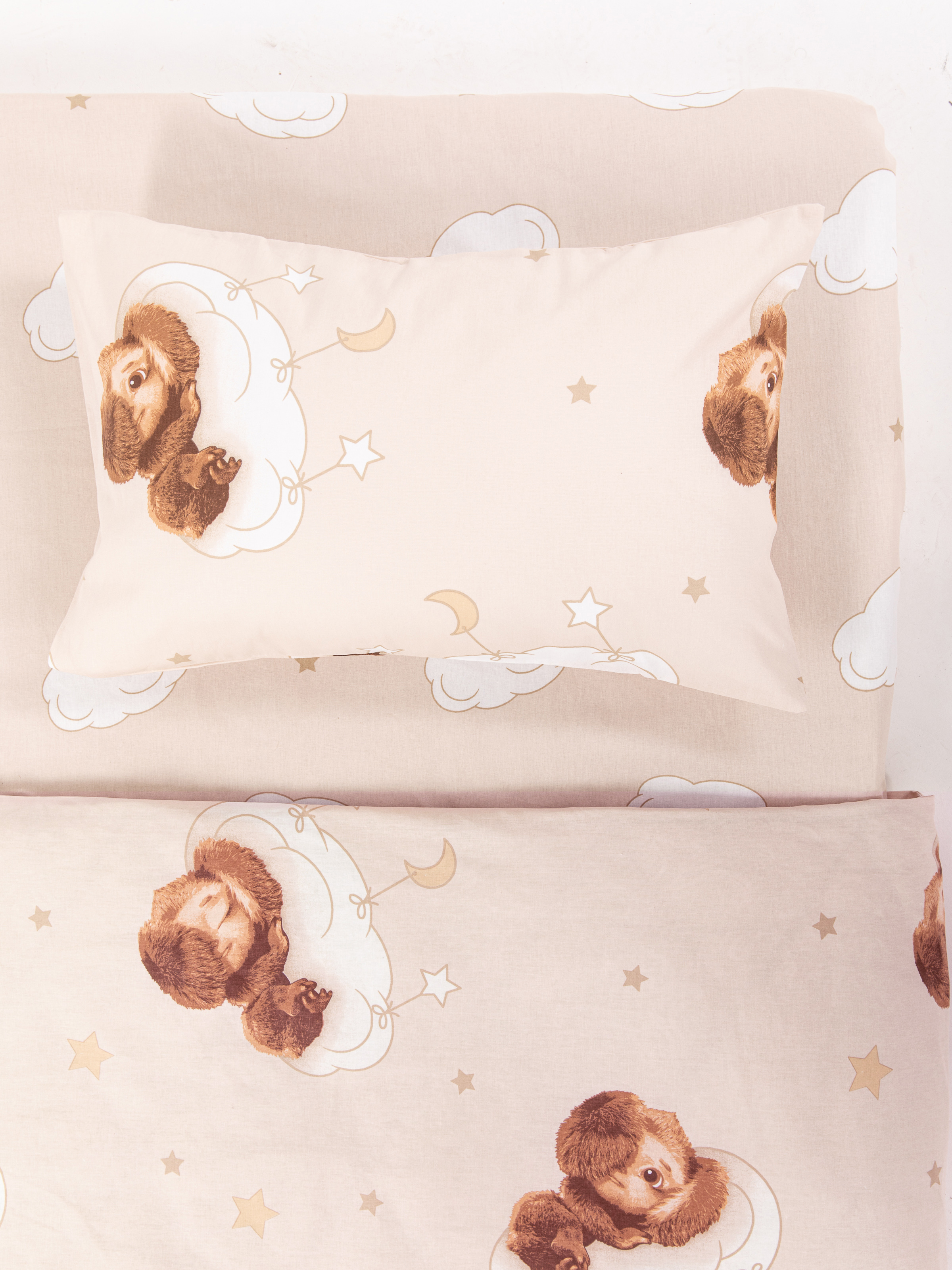 Комплект постельного белья Ночь Нежна Чебурашка детский 3 предм. - фото 5