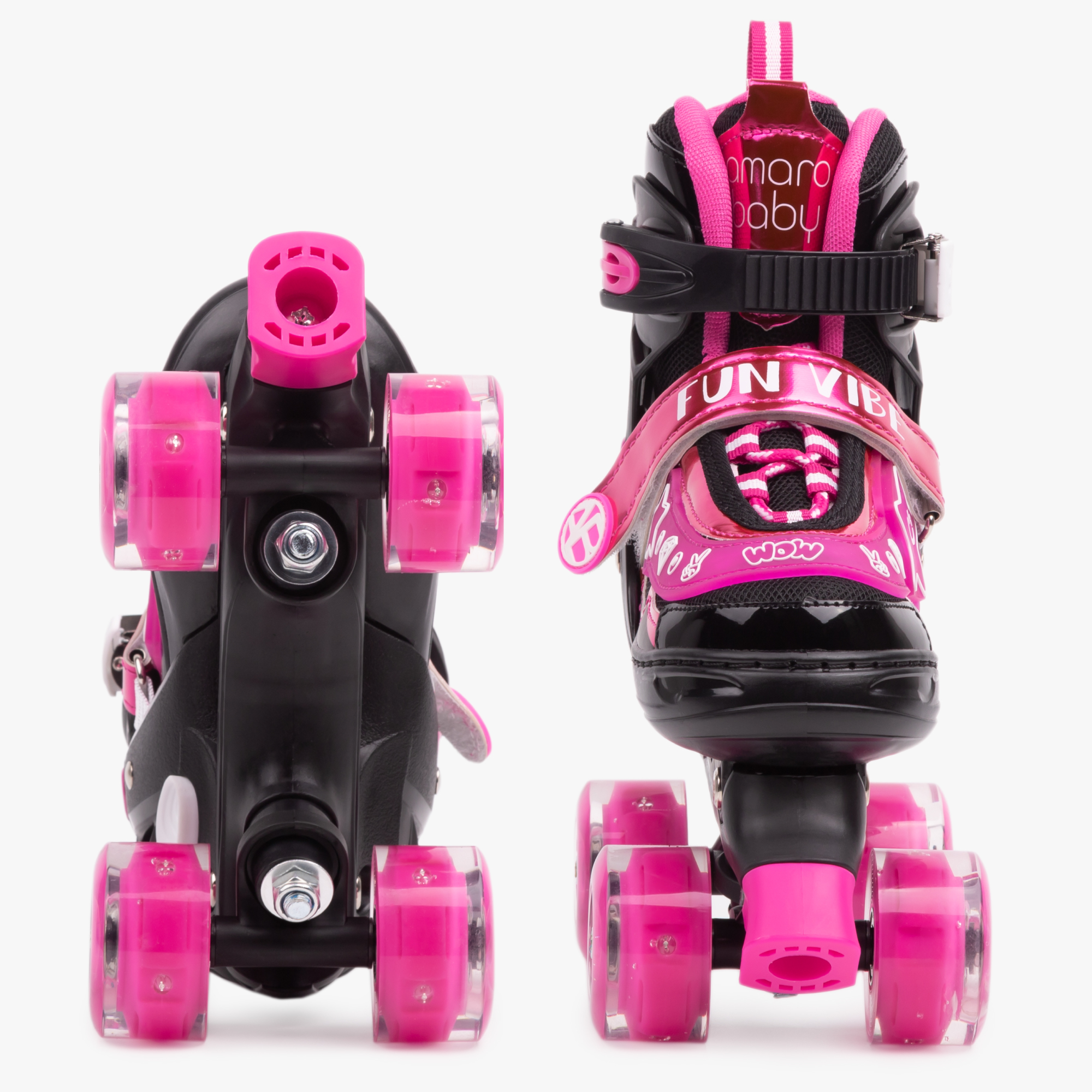 Роликовые коньки Amarobaby L 34-37 - фото 19