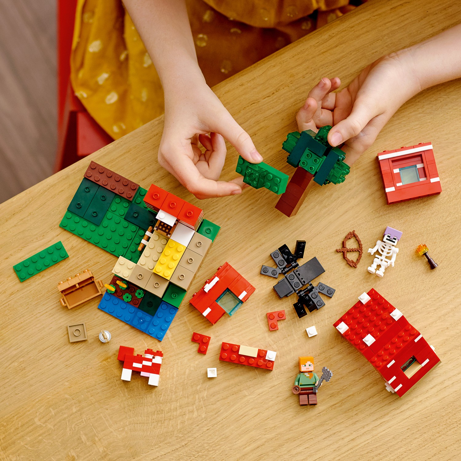 Конструктор LEGO Minecraft Грибной дом - фото 9