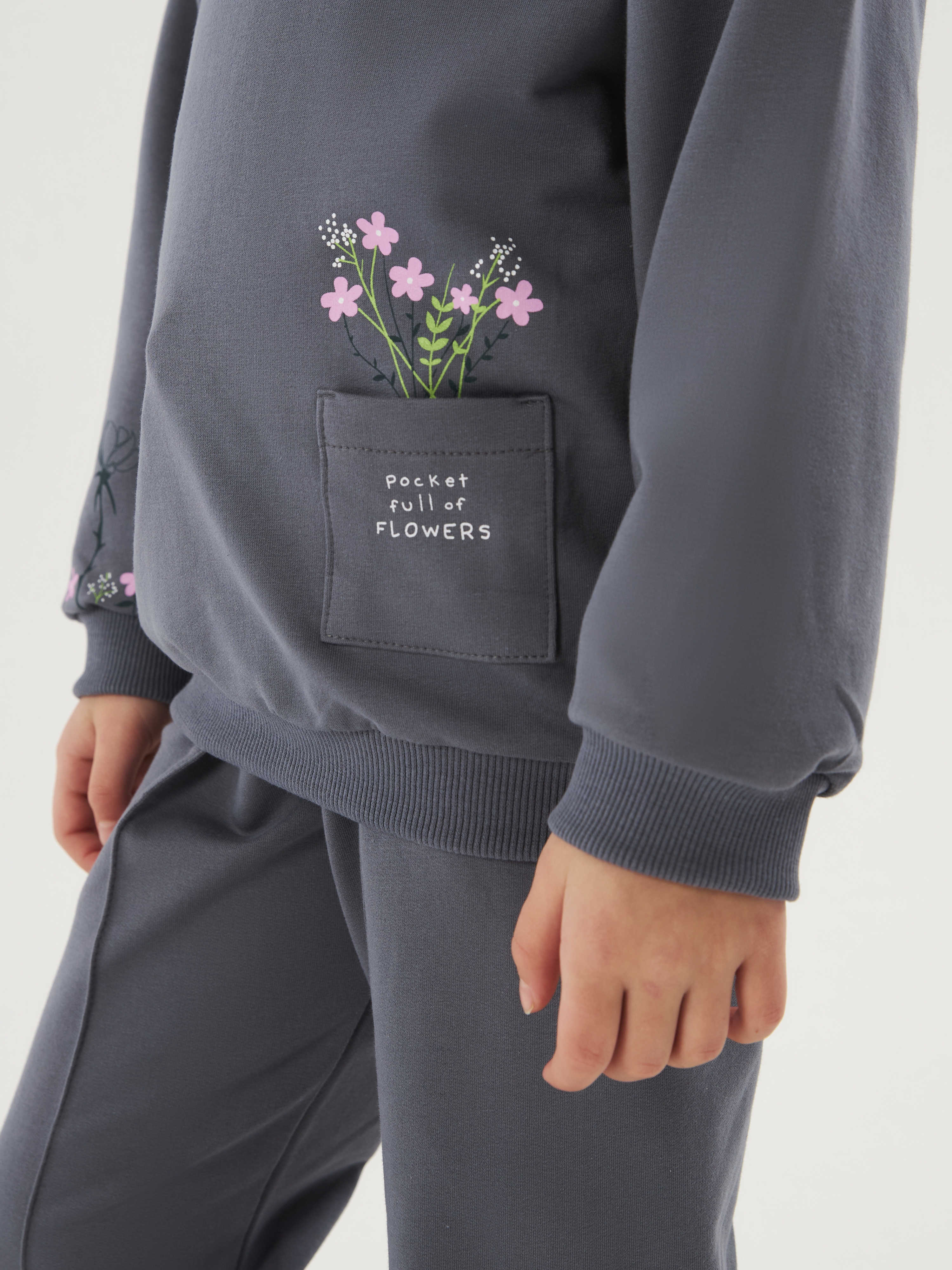 Костюм Осьминожка 418-428п/серый - фото 4