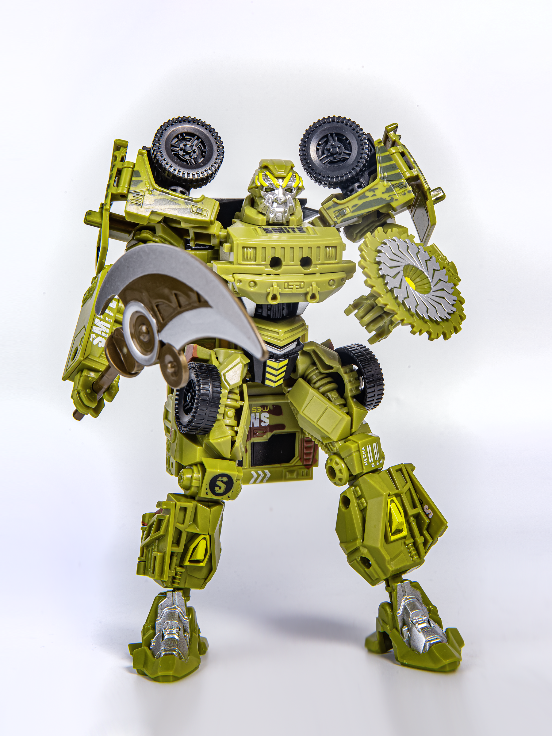 Фигурка BAZUMI Рэтчэт робот-трансформер - фото 8