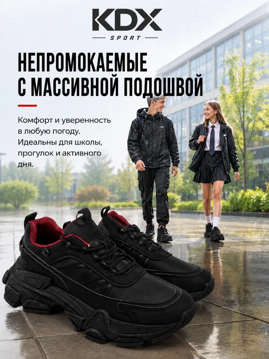 Кроссовки KDX XSM-01 black - фото 8